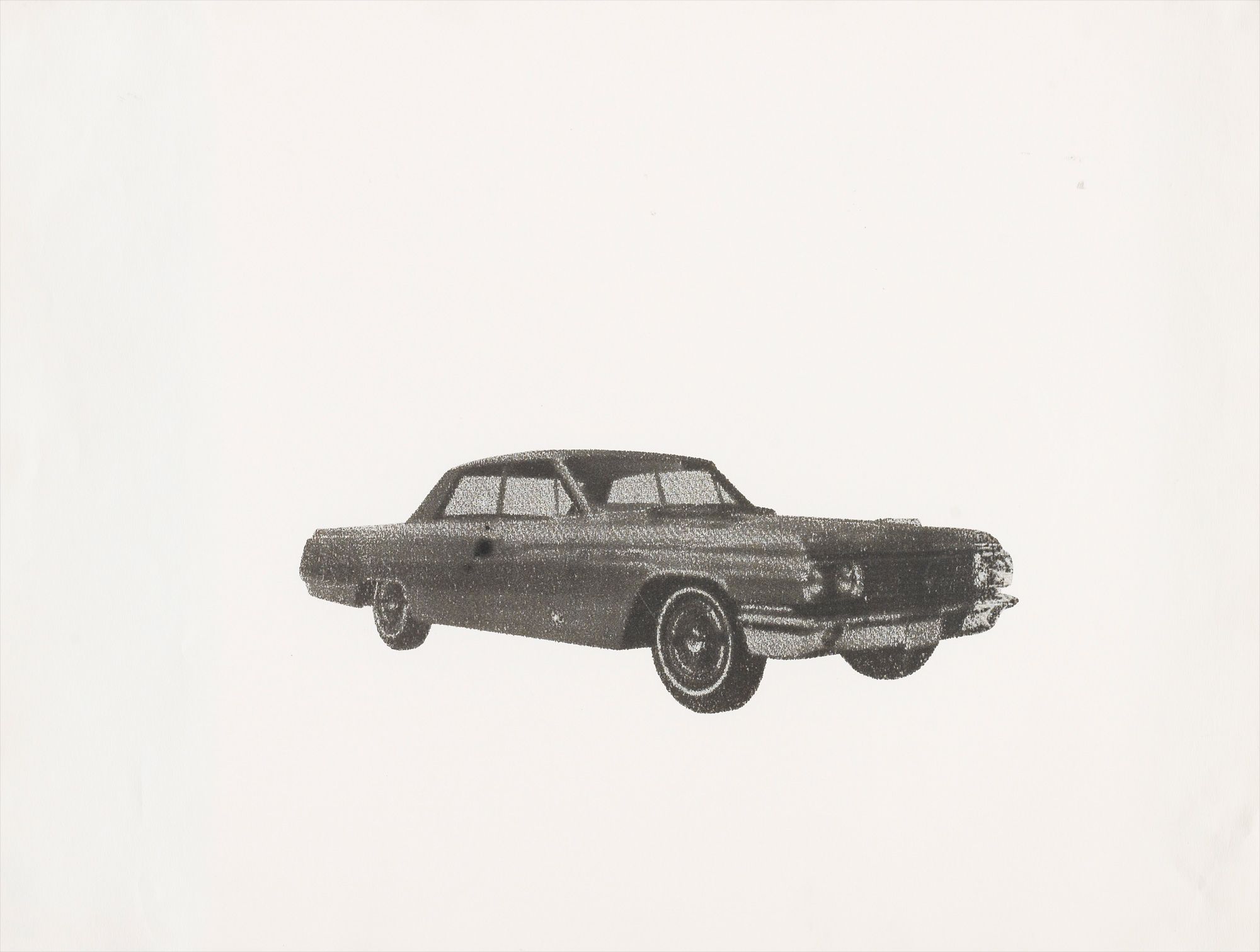 <b>ANDY WARHOL</b> <i>Untitled (Car)</i>, 1962