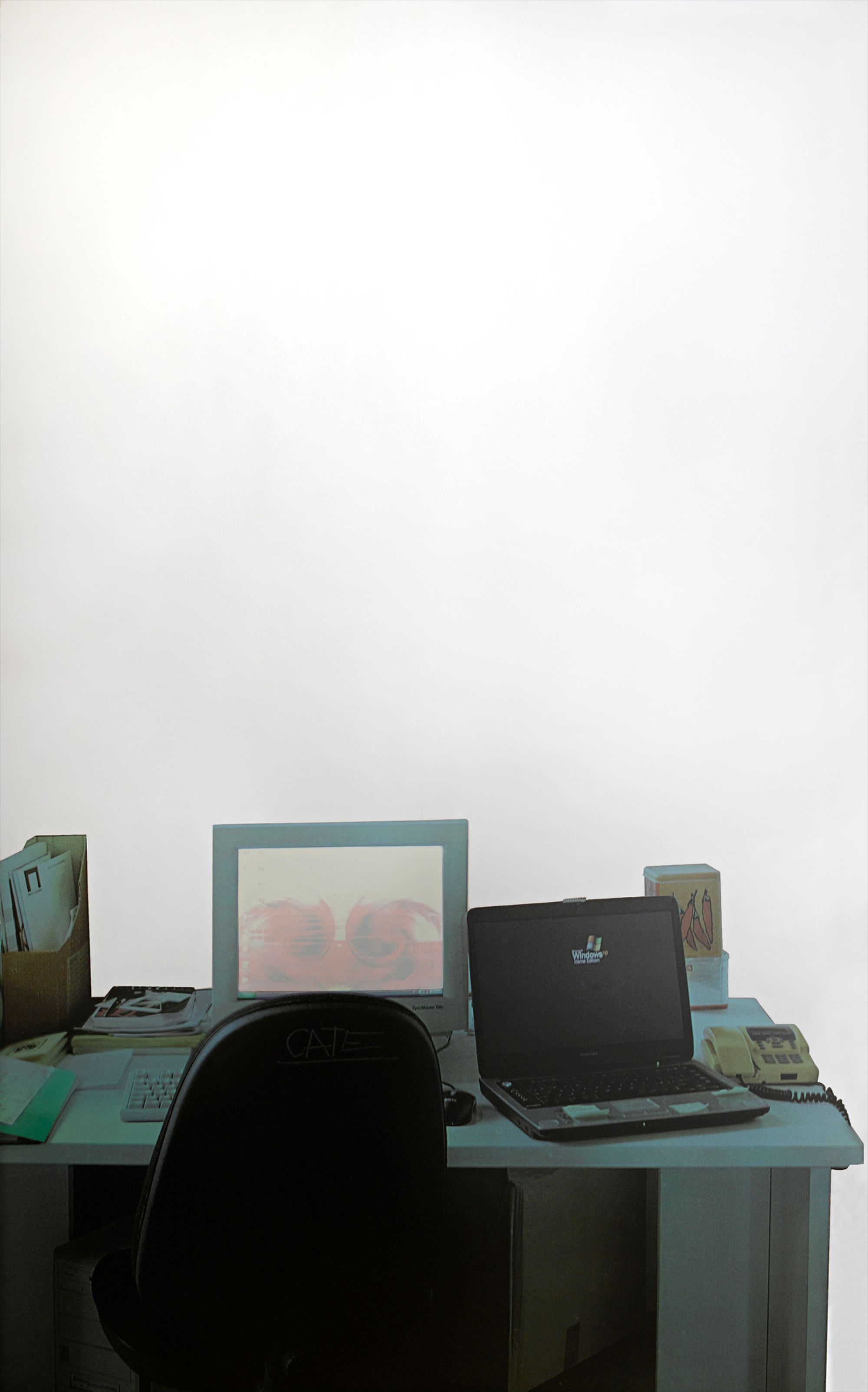 <b>MICHELANGELO PISTOLETTO</b> <i>Scrivania con Computers</i>, 2008