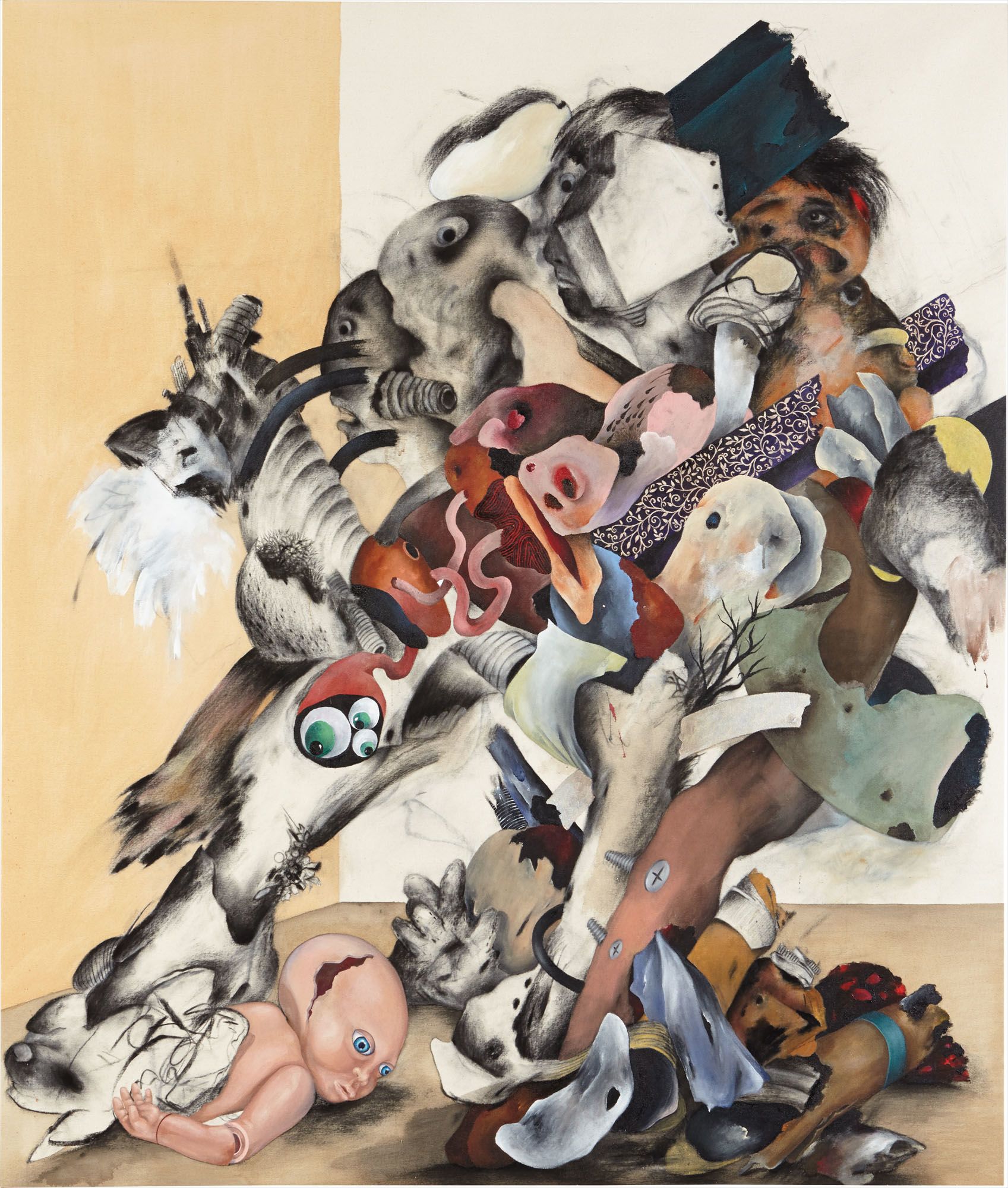 <b>AHMED ALSOUDANI</b> <i>Untitled,</i> 2010