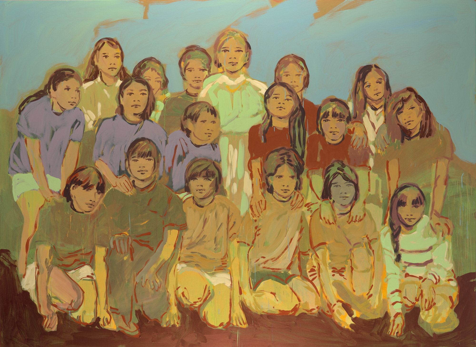 <p><strong>CLAIRE TABOURET </strong><em>The Soccer Team</em>, 2019</p>