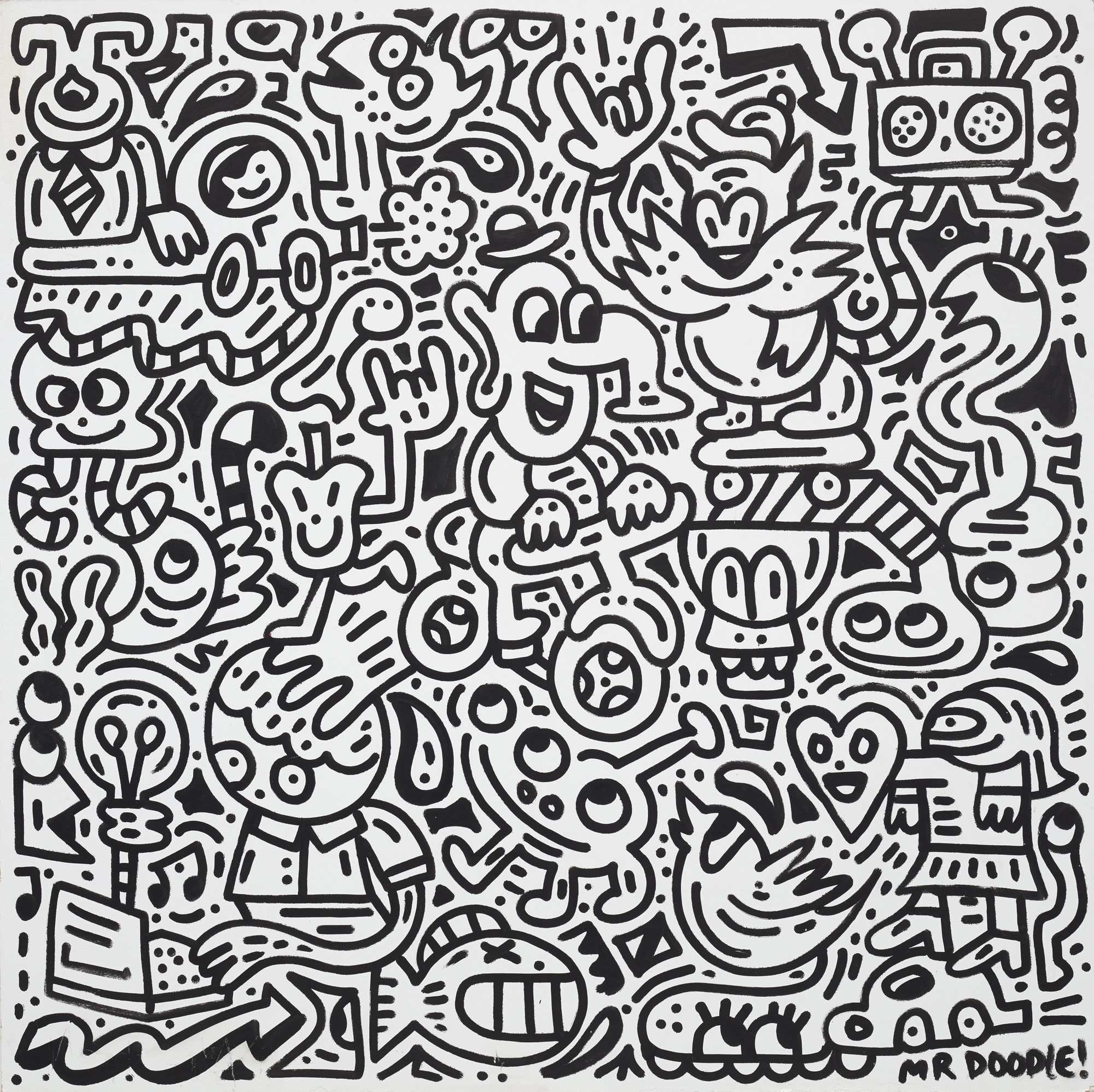 <p><strong>MR DOODLE</strong><em> Untitled</em>, 2017</p>