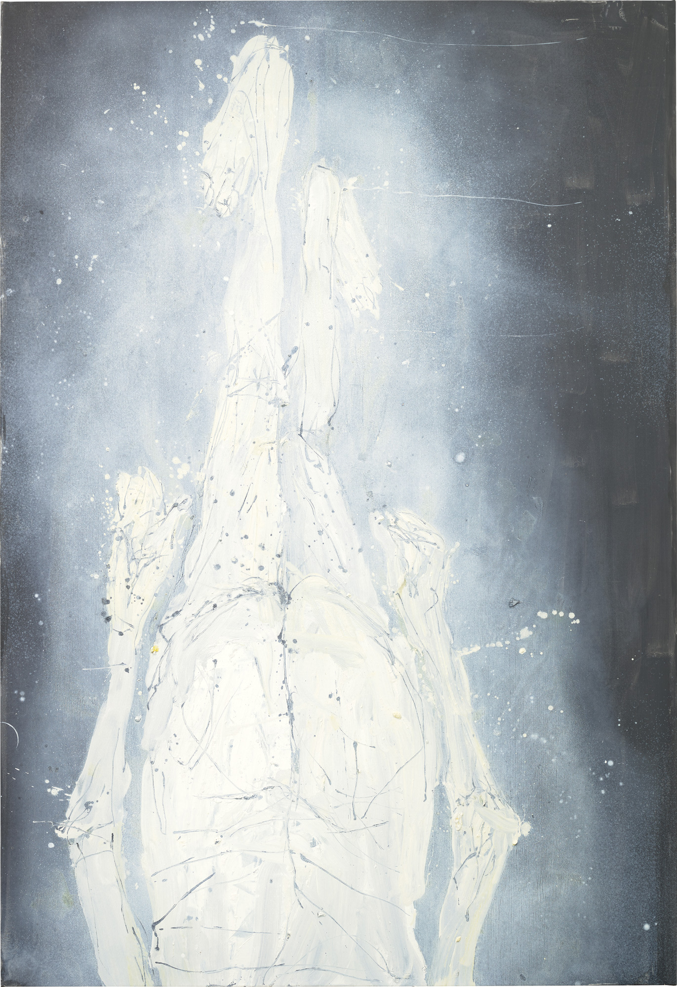 <p><strong>GEORG BASELITZ</strong> <em>Der Kardinal hinter dem Vorhang</em>, 2015</p>

