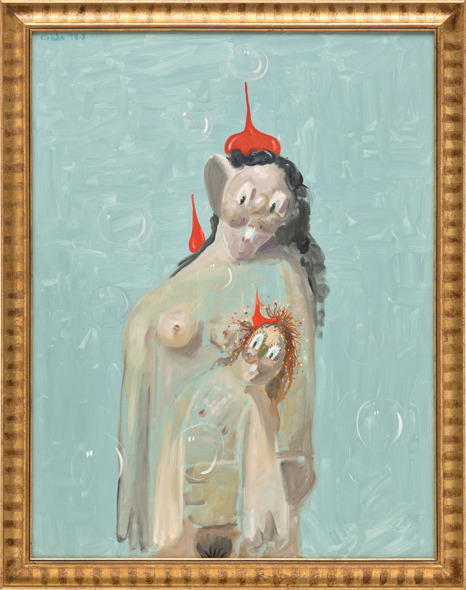 <p><strong>GEORGE CONDO</strong>&nbsp;<em>Untitled</em>, 1998</p>
