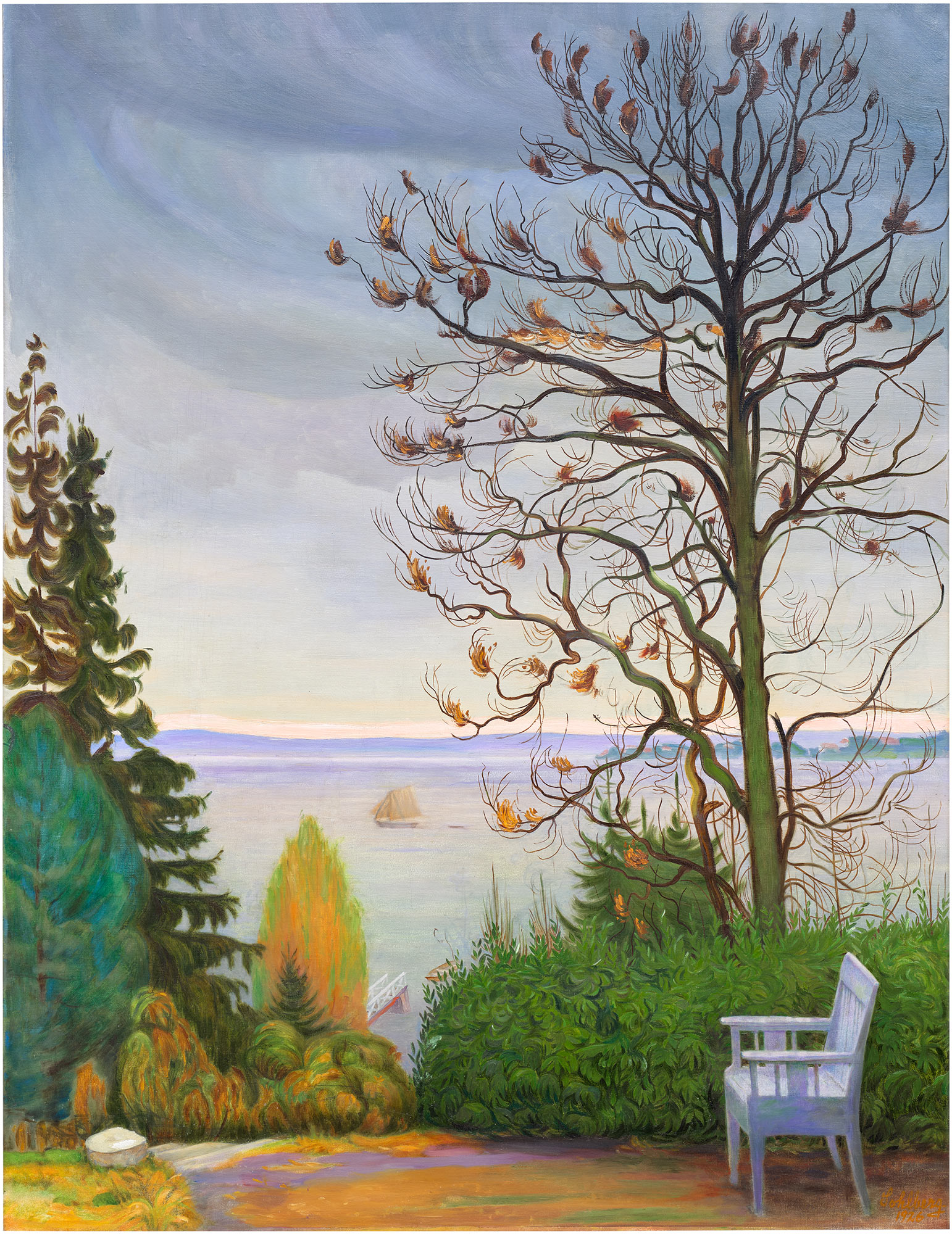 <p><strong>HARALD SOHLBERG</strong> <em>From the Oslo Fjord,</em> 1926</p>
