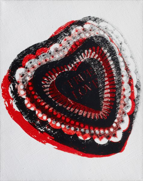 <b>ANDY WARHOL</b><i> True Love</i>, 1984