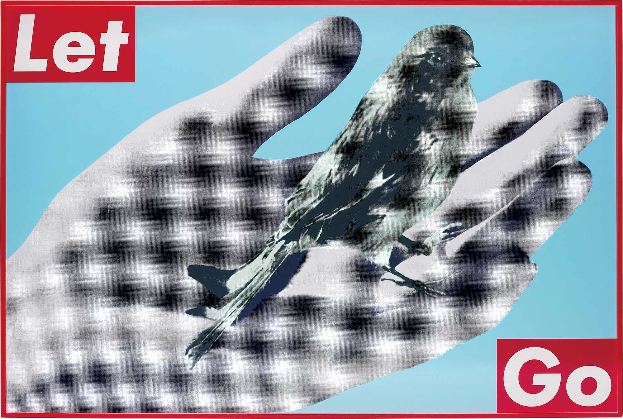 <b>BARBARA KRUGER</b> <i>Untitled (Let Go),</i> 2003