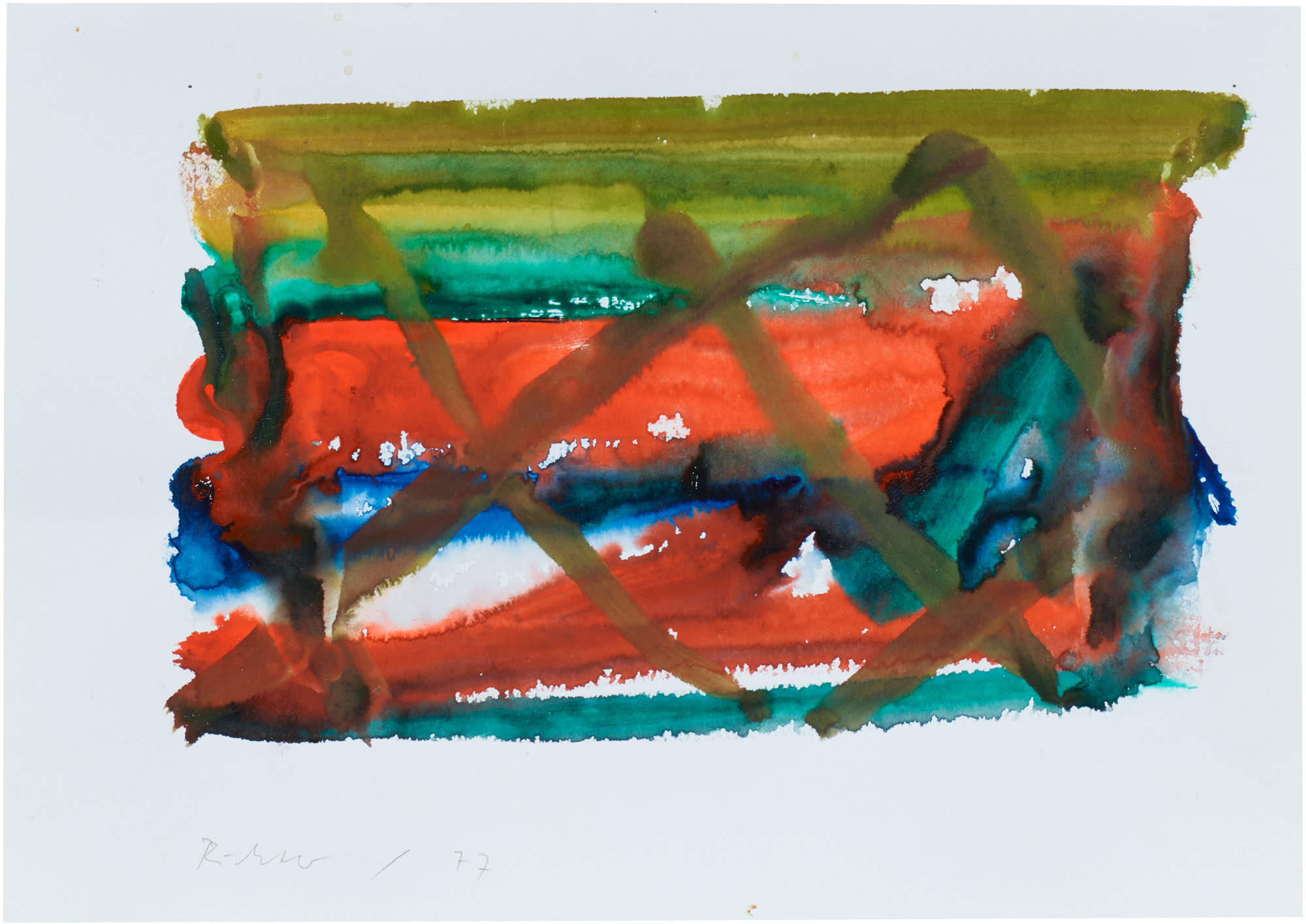 <p><strong>GERHARD RICHTER</strong> <em>Untitled</em>, 1977</p>