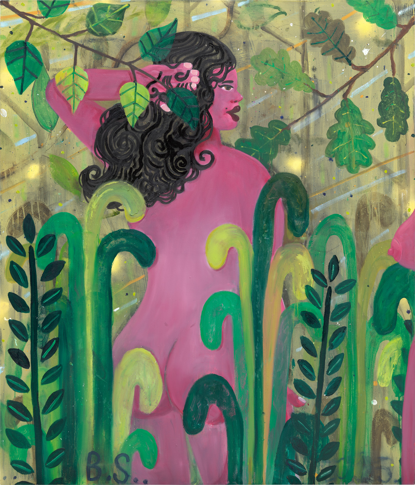 <p><strong>BEN SLEDSENS</strong> <em>Two Girls in the Forest, </em>2015</p>