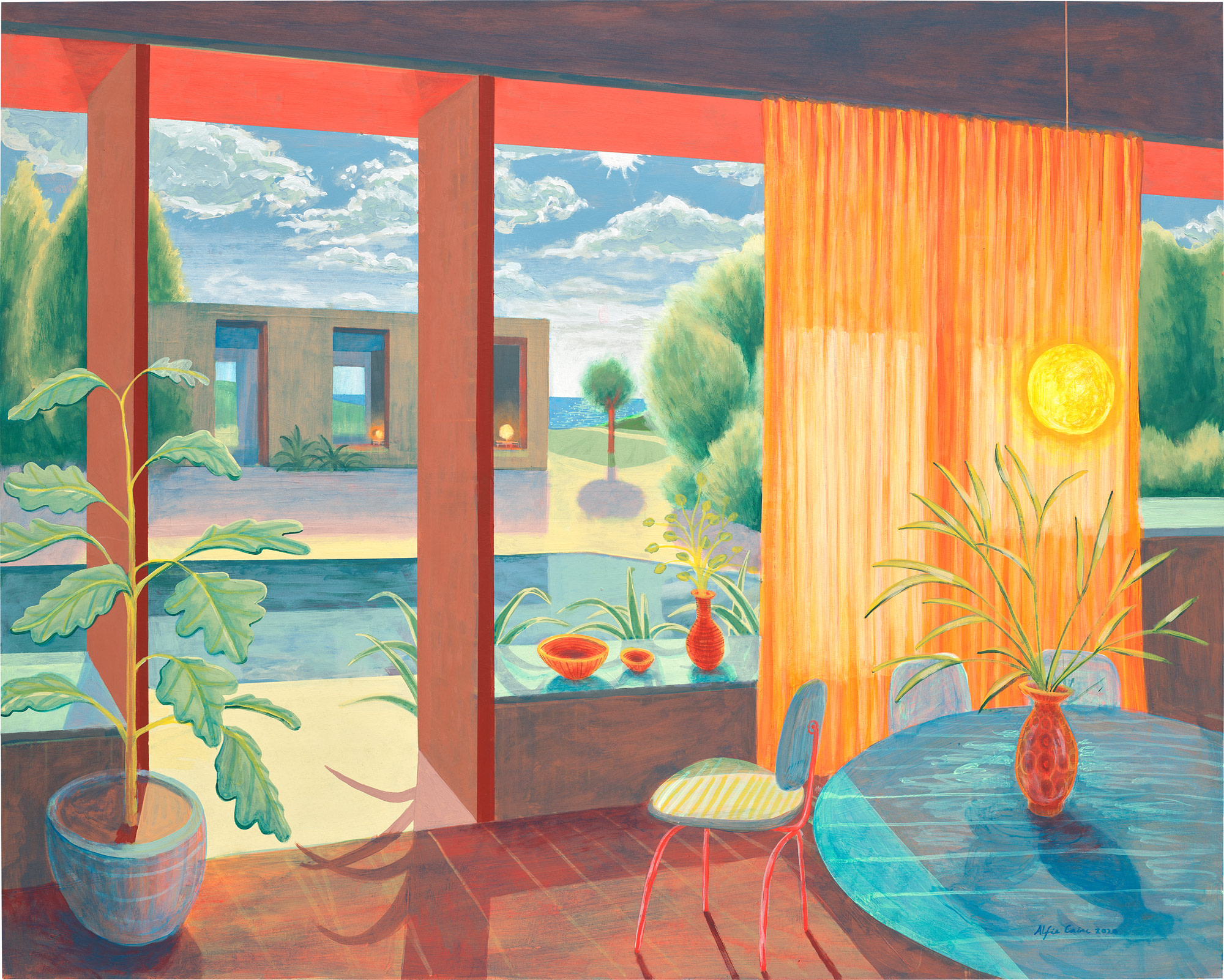 <p><strong>ALFIE CAINE</strong> <em>Ocean Retreat,</em> 2020</p>