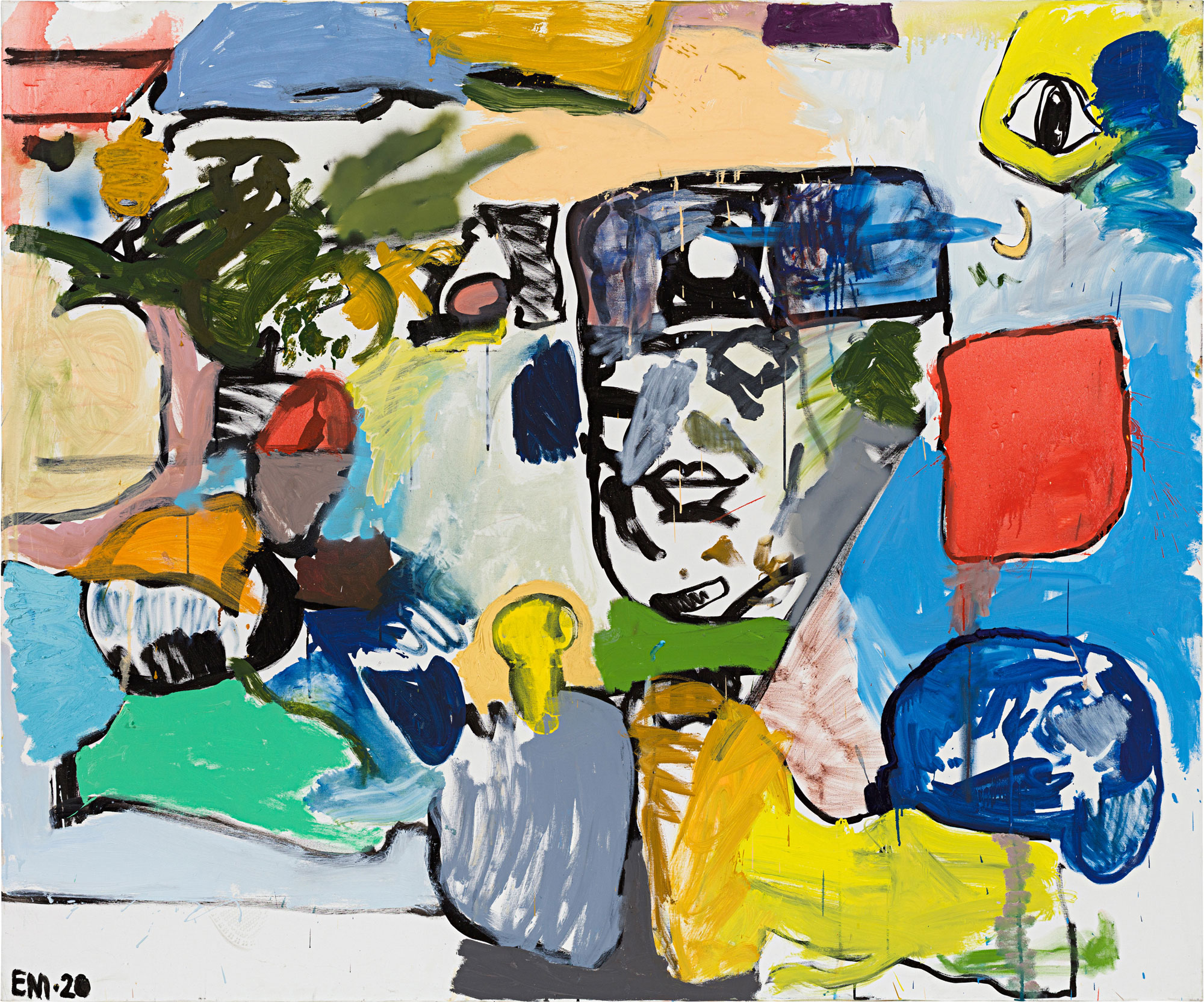 <p><strong>EDDIE MARTINEZ </strong><em>Open Ocean Mind</em>, 2020</p>