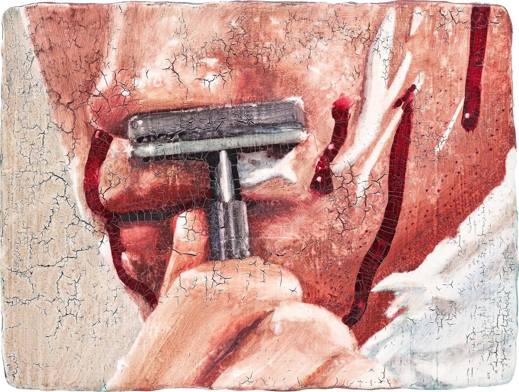 <p><strong>JOSEPH YAEGER</strong> <em>In helpless longing to get close you must destroy what's close,</em> 2020</p>