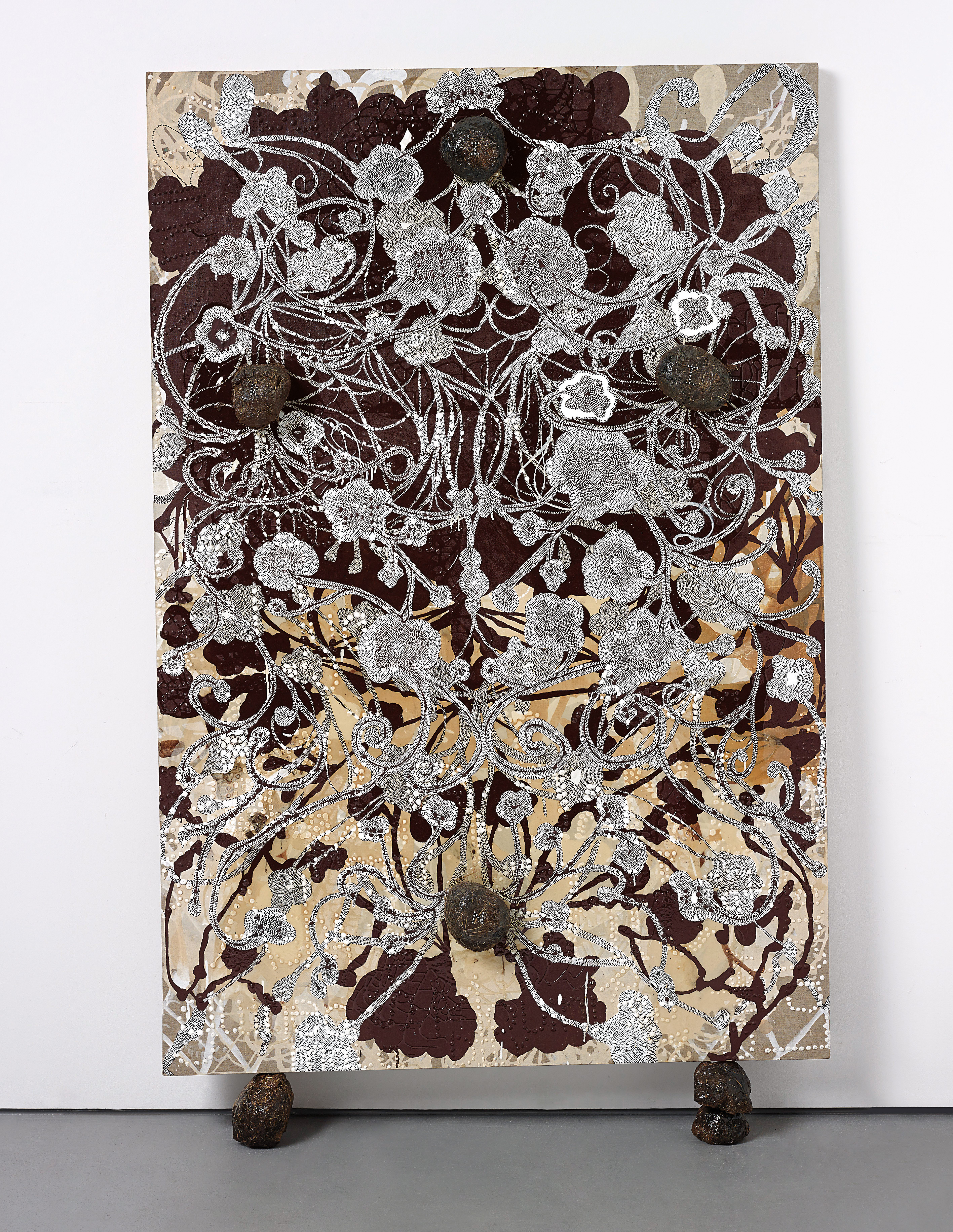 ダミアンハースト　pharmacy額装ポスター　ブロンズ SALE : Damien Hirst / The pharmacy / Wallpaper Poster