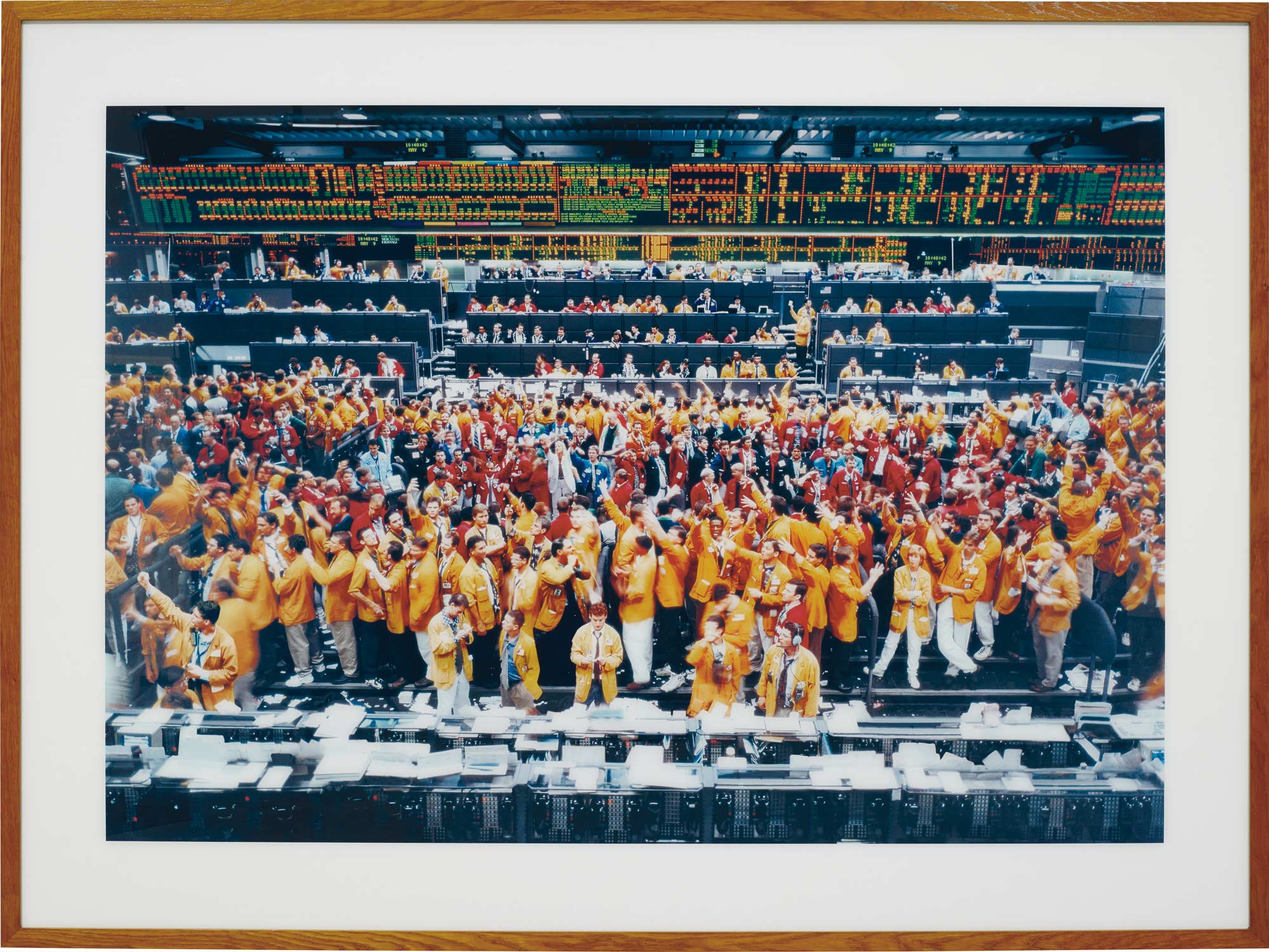 <b>ANDREAS GURSKY</b> <i>Chicago, Mercantile Exchange,</i> 1997