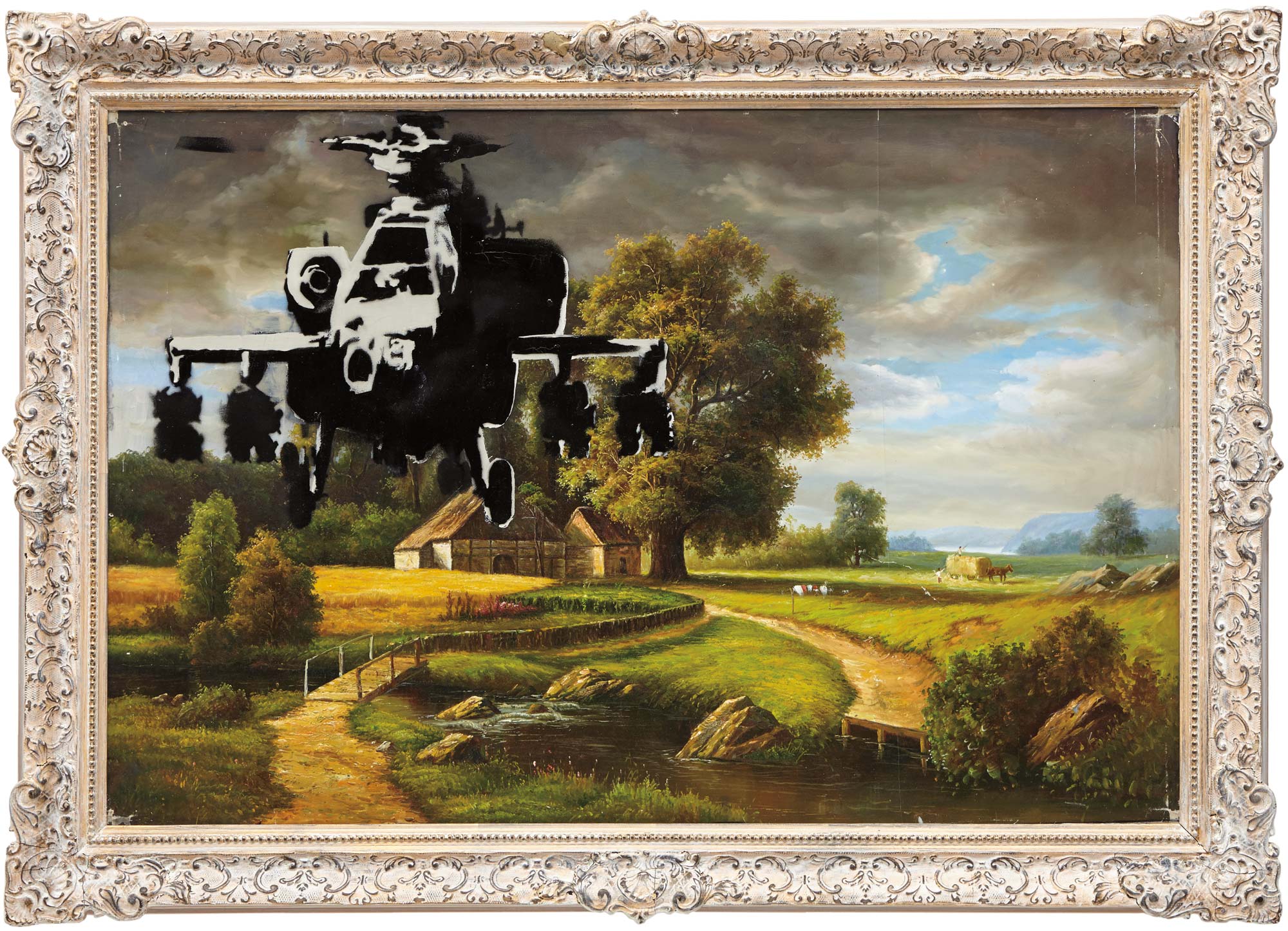 <b>BANKSY</b> <i>Corrupted Oil,</i> 2003