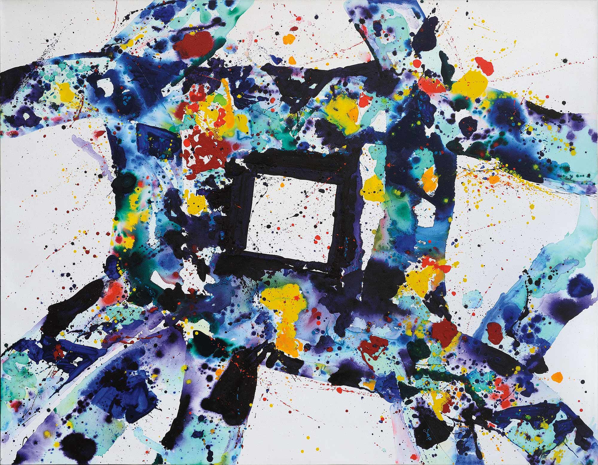 <b>SAM FRANCIS</b> <i>Facing within</i>, 1975