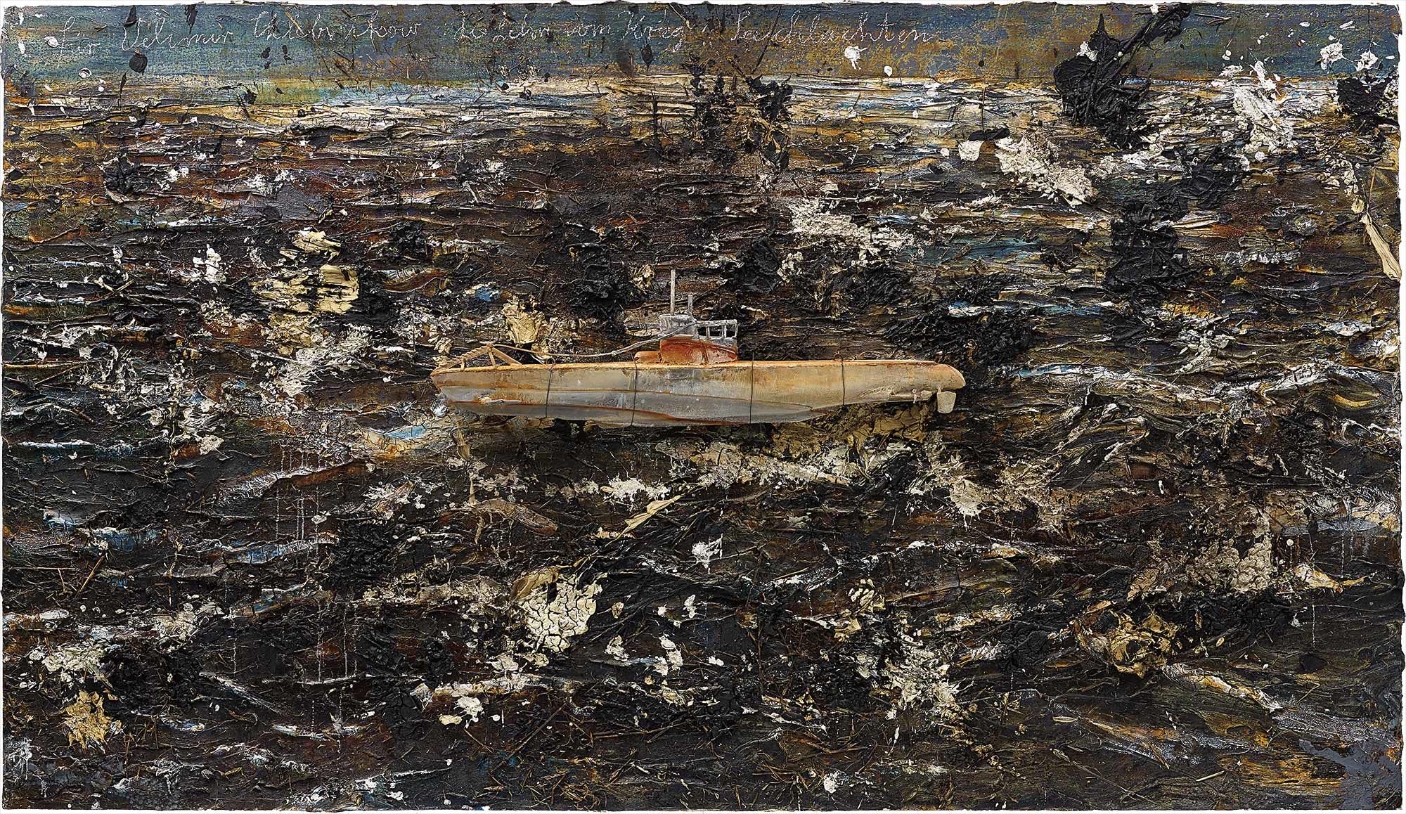 <b>ANSELM KIEFER</b> <i>F&#252;r Velimir Khlebnikov: Die Lehre vom Krieg: Seeschlachten</i>, 2004-2010