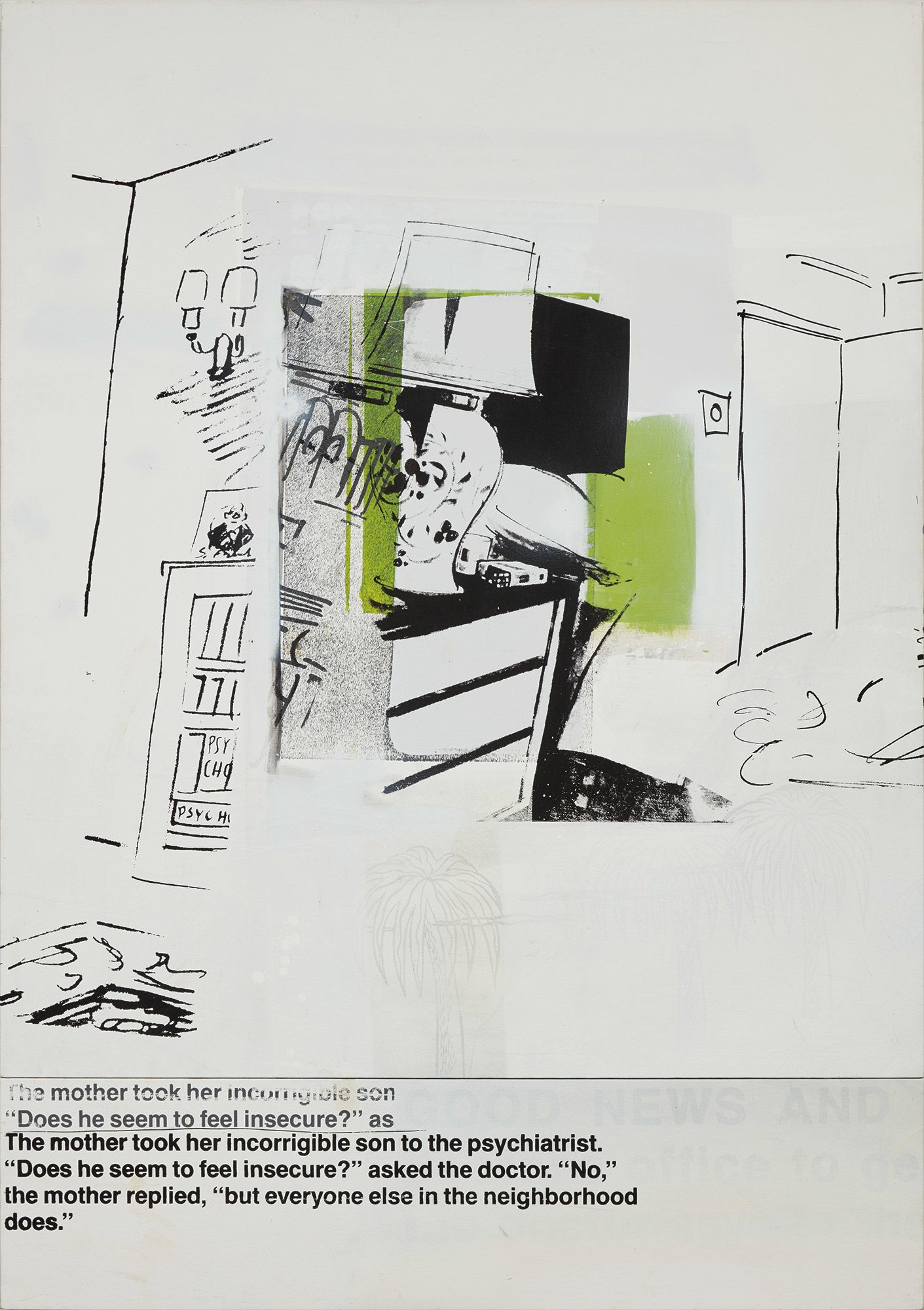 <b>RICHARD PRINCE</b> <i>Do I Seem Insecure</i>, 1989