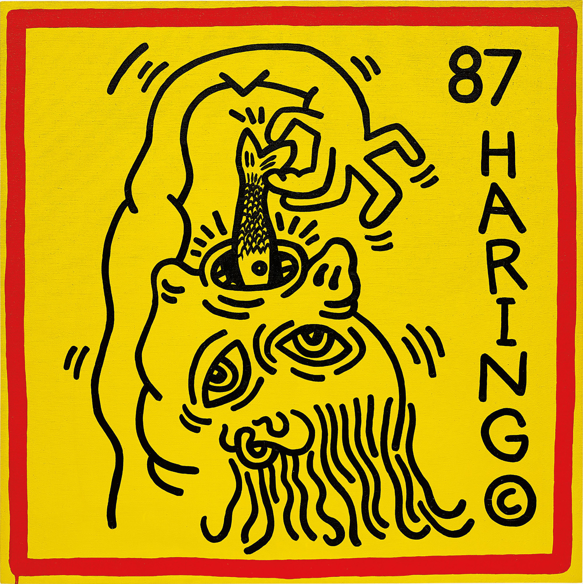 Keith Haring 20th Century & Contemporary Art Evening Sale
