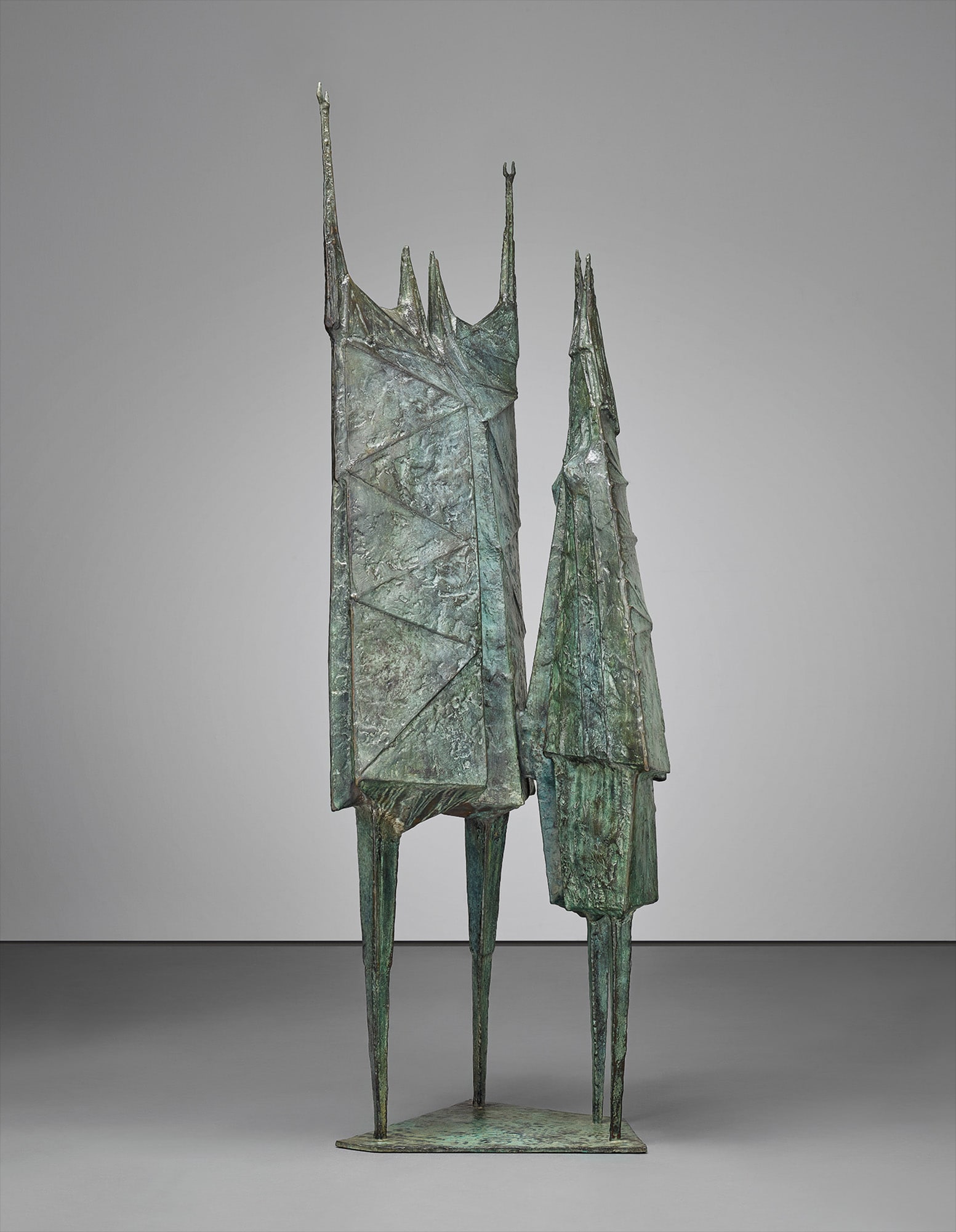 <b>LYNN CHADWICK</b> <i>Teddy Boy and Girl II</i>