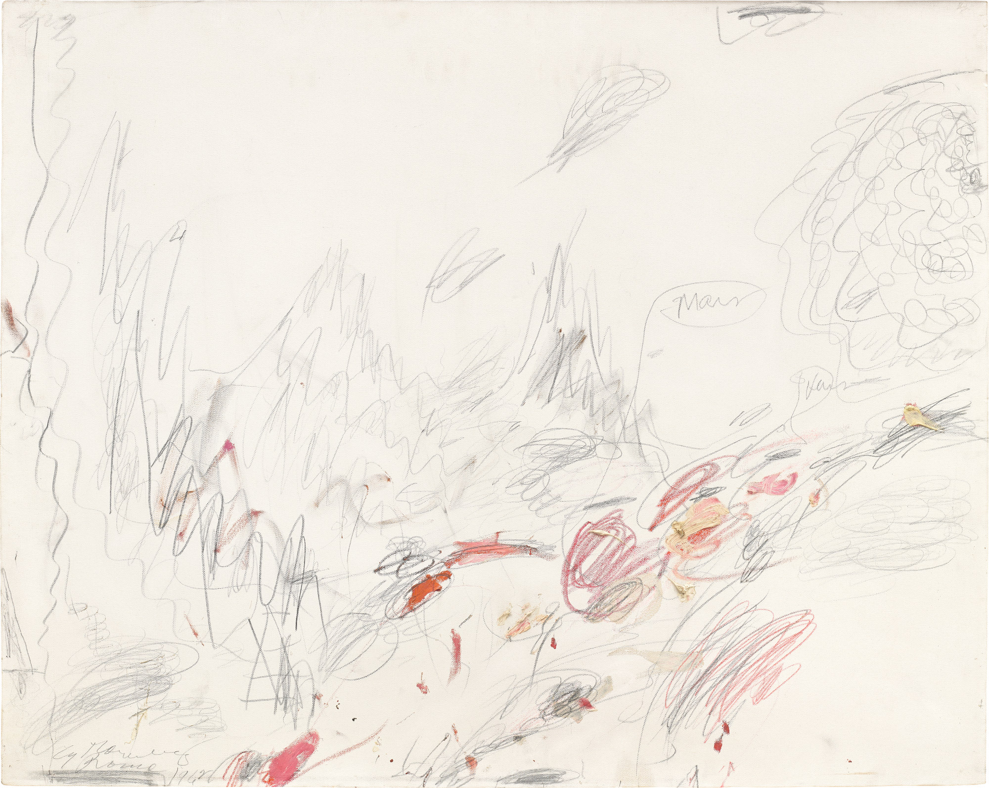 <p><strong>CY TWOMBLY</strong> <em>Untitled</em>, 1962</p>