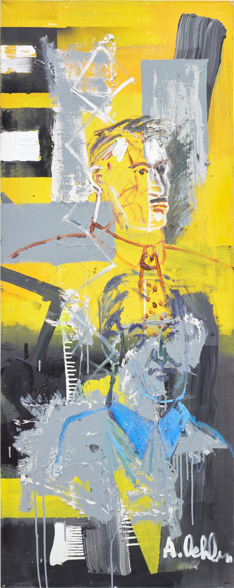 <p><strong>ALBERT OEHLEN AND MARTIN KIPPENBERGER</strong> <em>Untitled,</em> 1983</p>