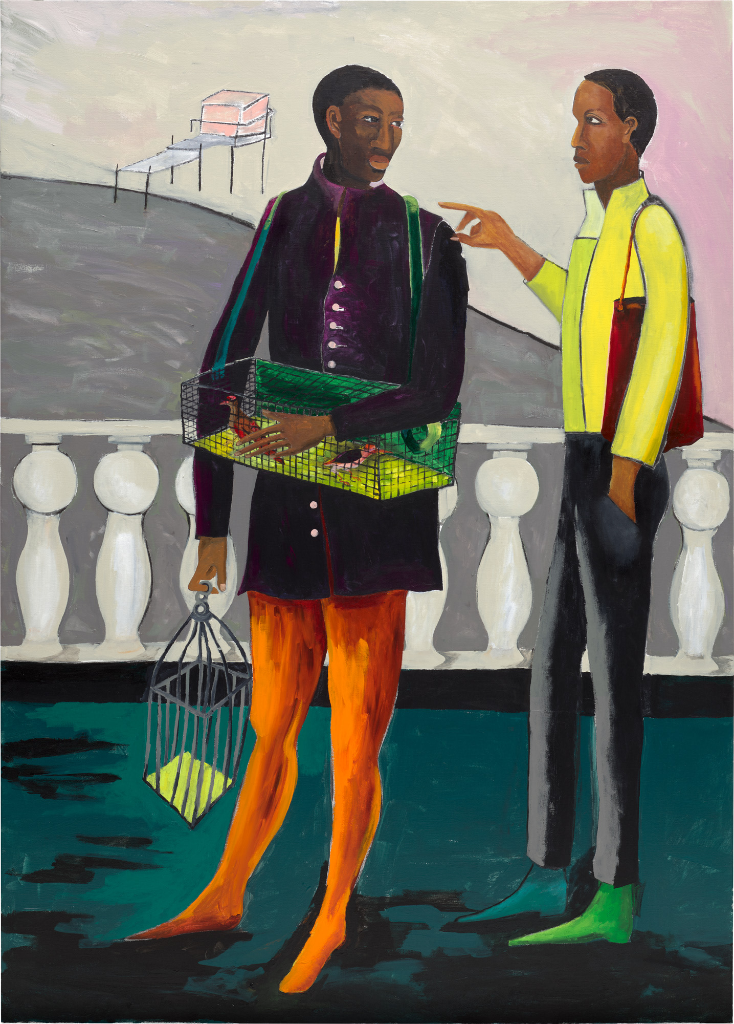 <p><strong>LUBAINA HIMID</strong> <em>The Bird Seller: Are You Listening</em>, 2021</p>
