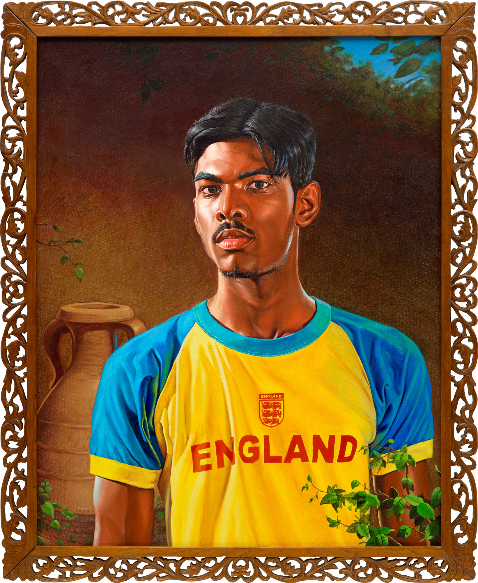 <p><strong>KEHINDE WILEY</strong> <em>Female Fellah</em>, 2010</p>
