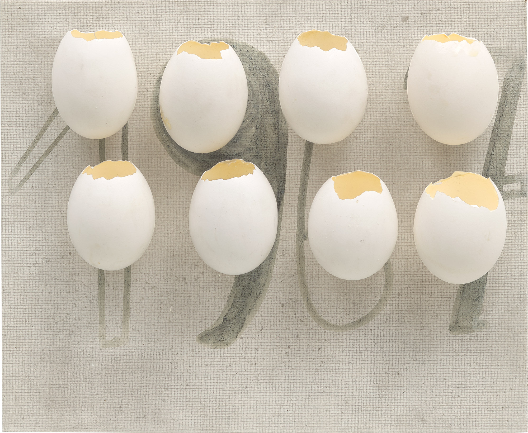 <p><strong>MARCEL BROODTHAERS</strong> <em>Bonne Ann&eacute;e</em>, 1967</p>
