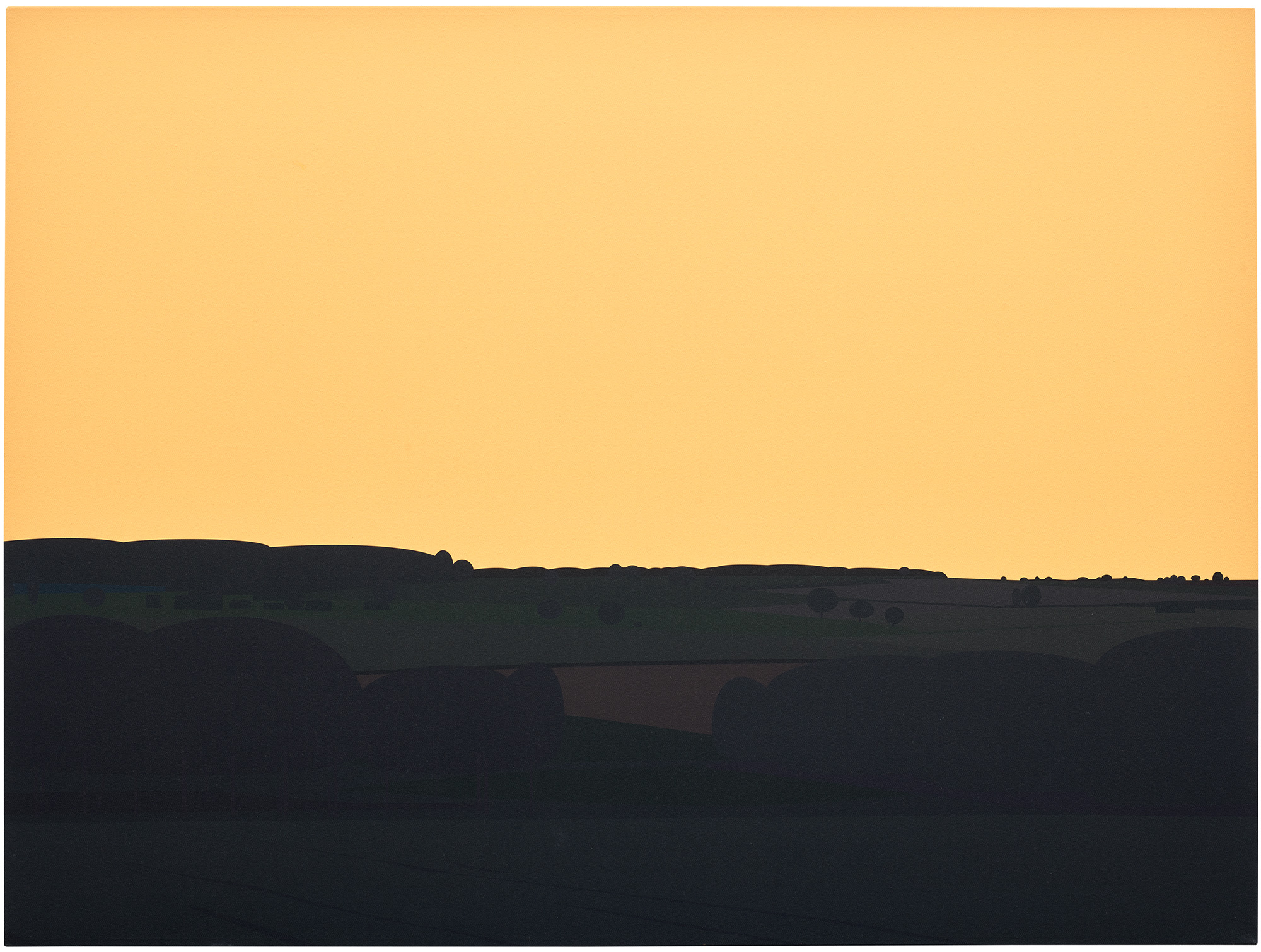 <p><strong>JULIAN OPIE</strong> <em>View from my bedroom window. 06 2007,</em> 2007</p>