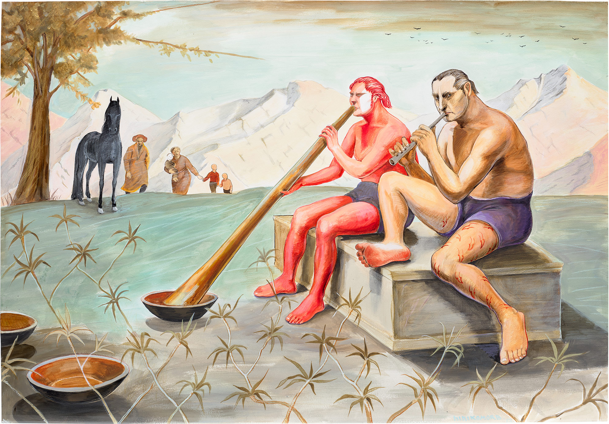 <p><strong>NINIKO MORBEDADZE</strong> <em>Beyond Remote Mountains</em>, 2017</p>