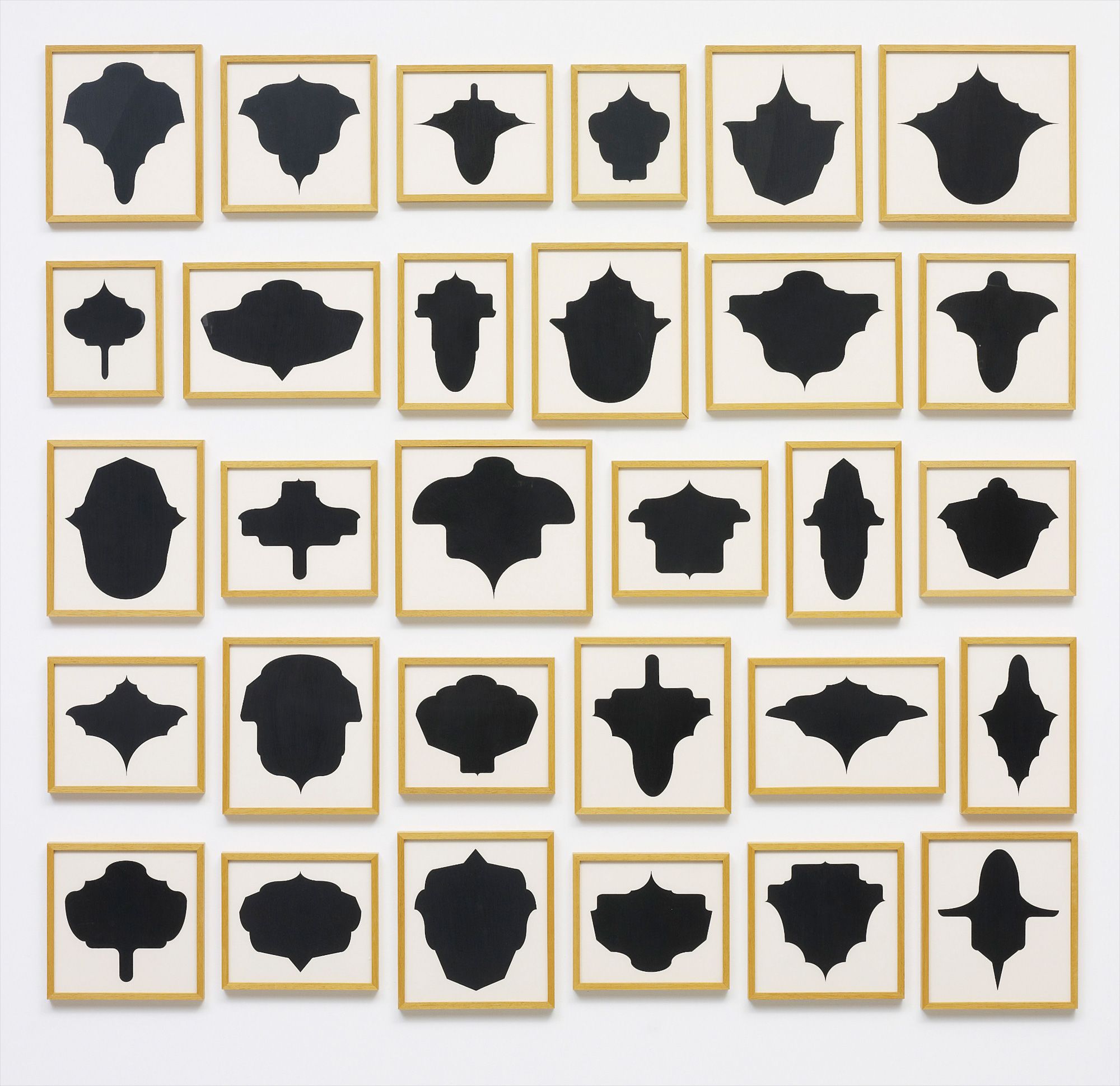 <b>ALLAN MCCOLLUM</b> <i>Collection of Thirty Drawings</i>, 1988-1991