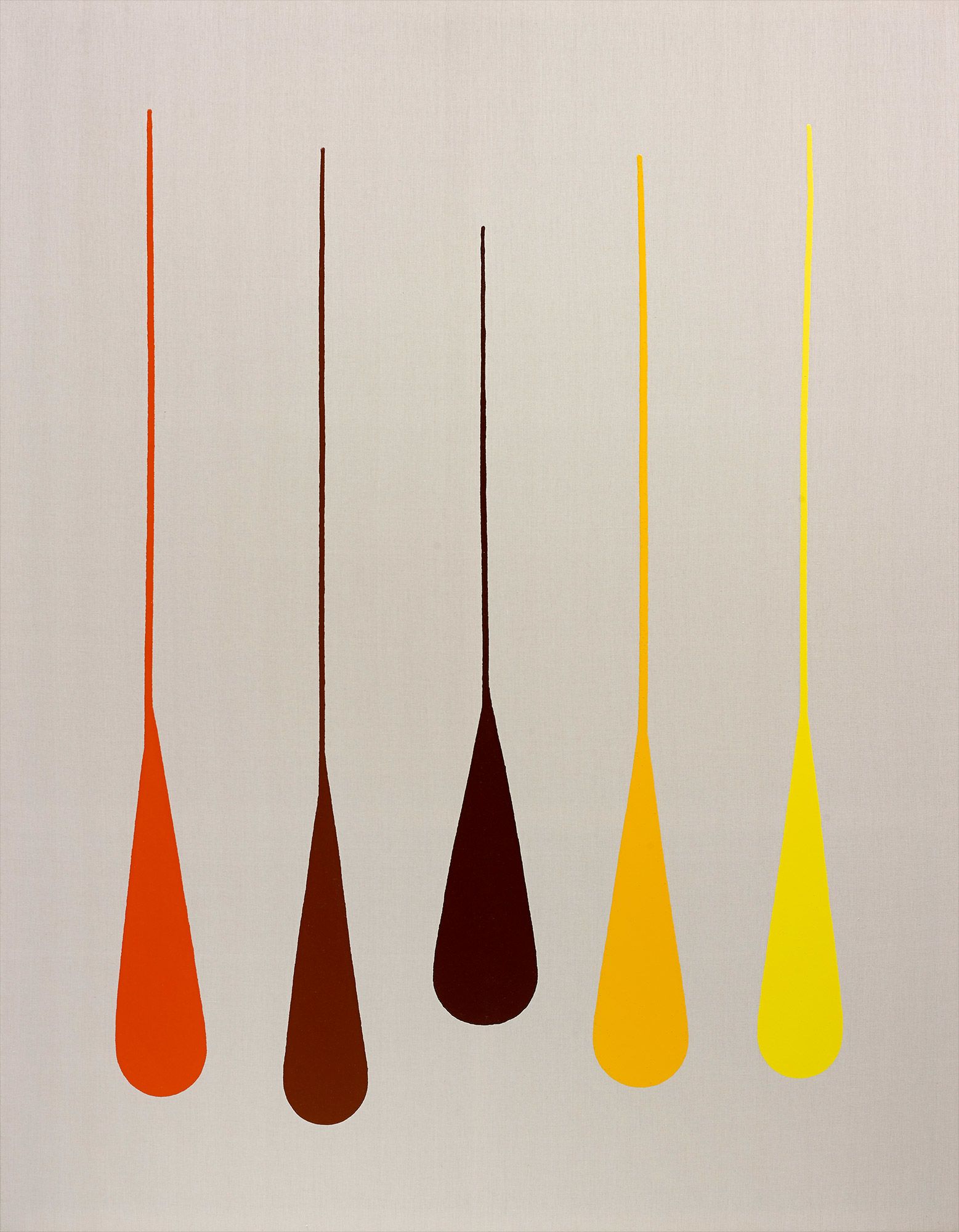 <b>RODNEY GRAHAM</b> <i>Inverted Drip Painting #34,</i> 2008