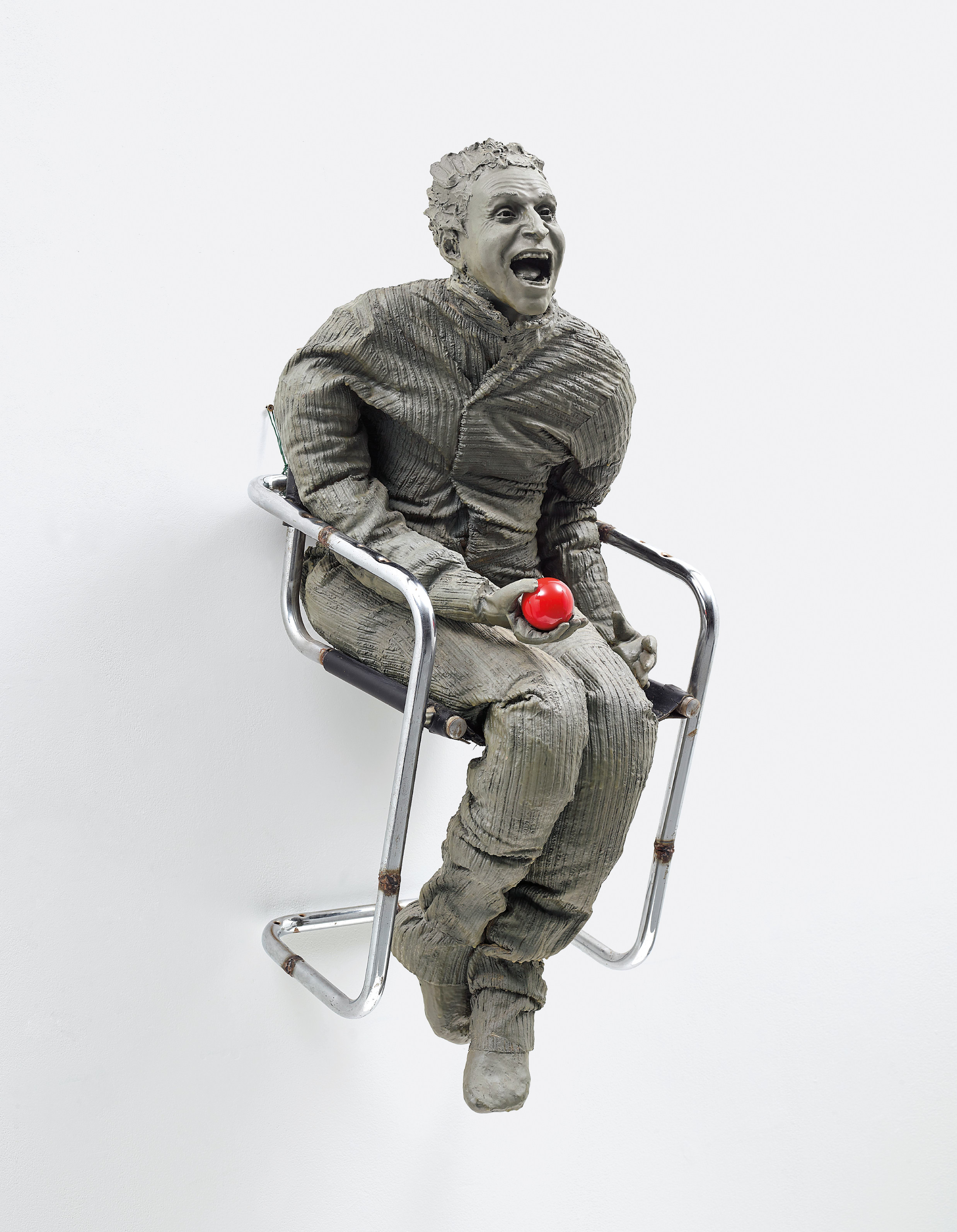 <b>JUAN MU&#209;OZ </b><i>One Laughing at the Red Ball</i>, 2000