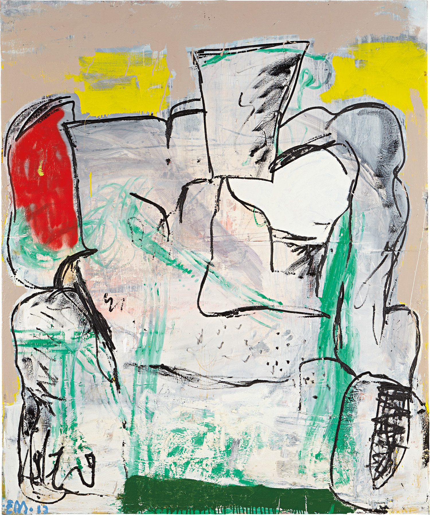 <p><strong>EDDIE MARTINEZ</strong> <em>Inside Thought</em>, 2013</p>
