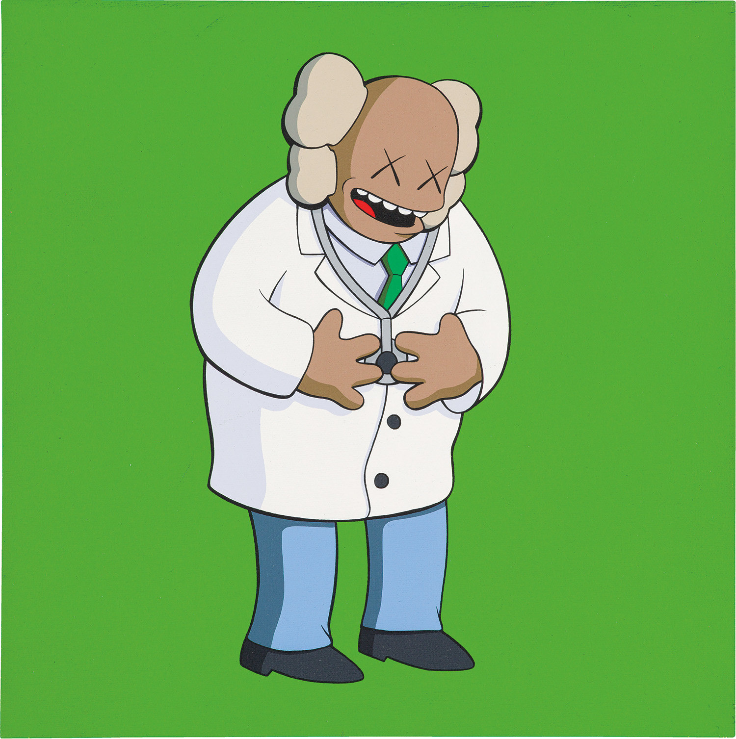 <p><strong>KAWS</strong> <em>Kimpsons</em>, 2005</p>
