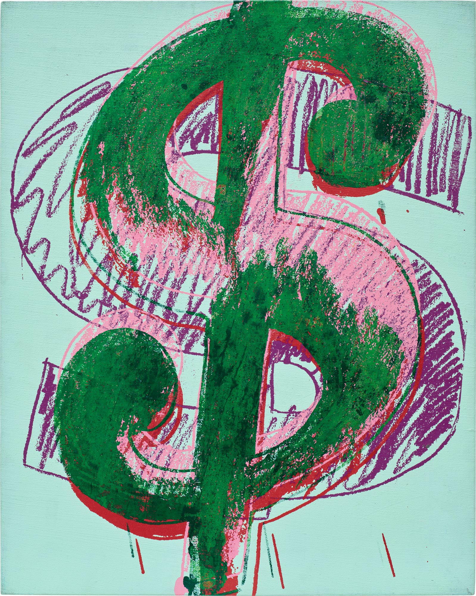 <p><strong>ANDY WARHOL</strong> <em>Dollar Sign,</em> 1981</p>