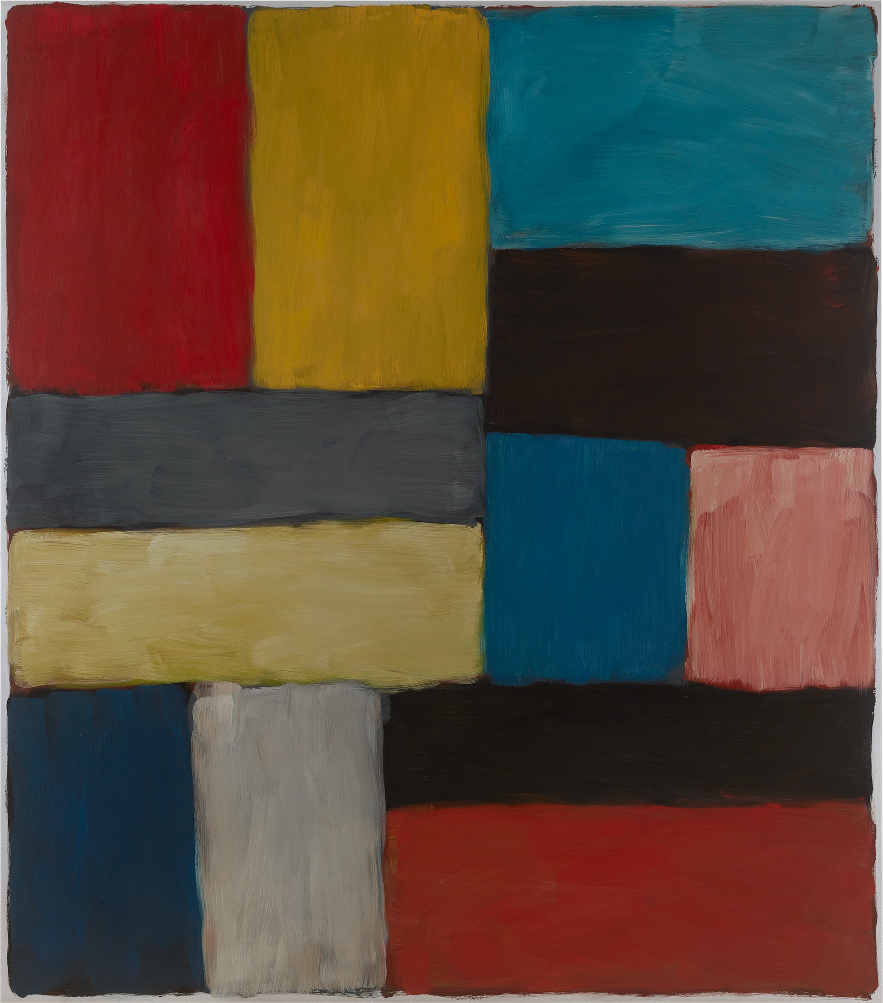 <p><strong>SEAN SCULLY</strong> <em>Wall of Light Summer Night 5.10, </em>2010</p>
