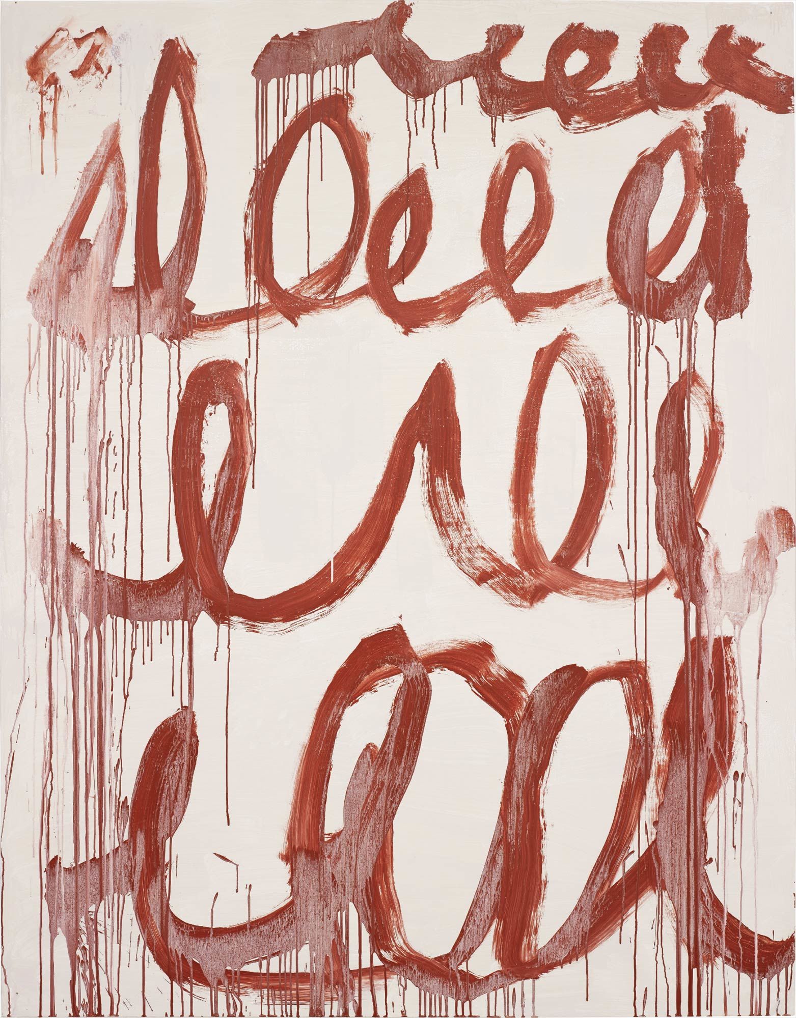 <b>CY TWOMBLY</b> <i>Untitled,</i> 2006