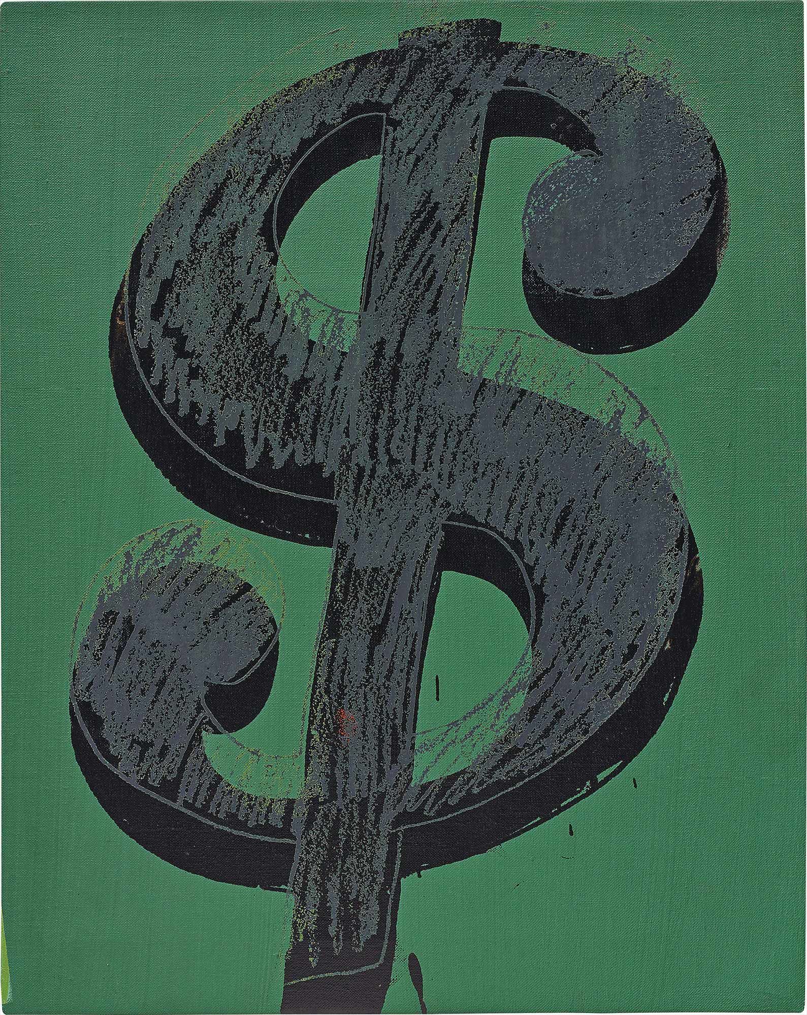 <b>ANDY WARHOL</b> <i>Dollar Sign</i>, 1981