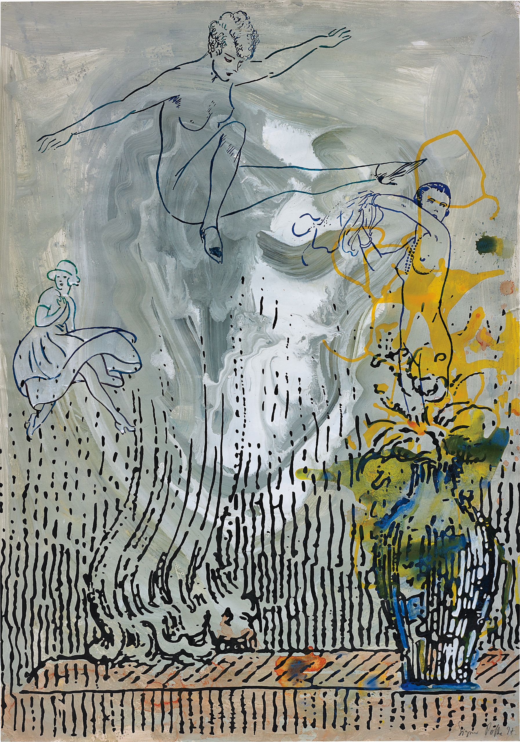 Sigmar Polke  2001年ポスター Sigmar Polke Alkymist - 2001 Framed Poster – MoMA Design Store