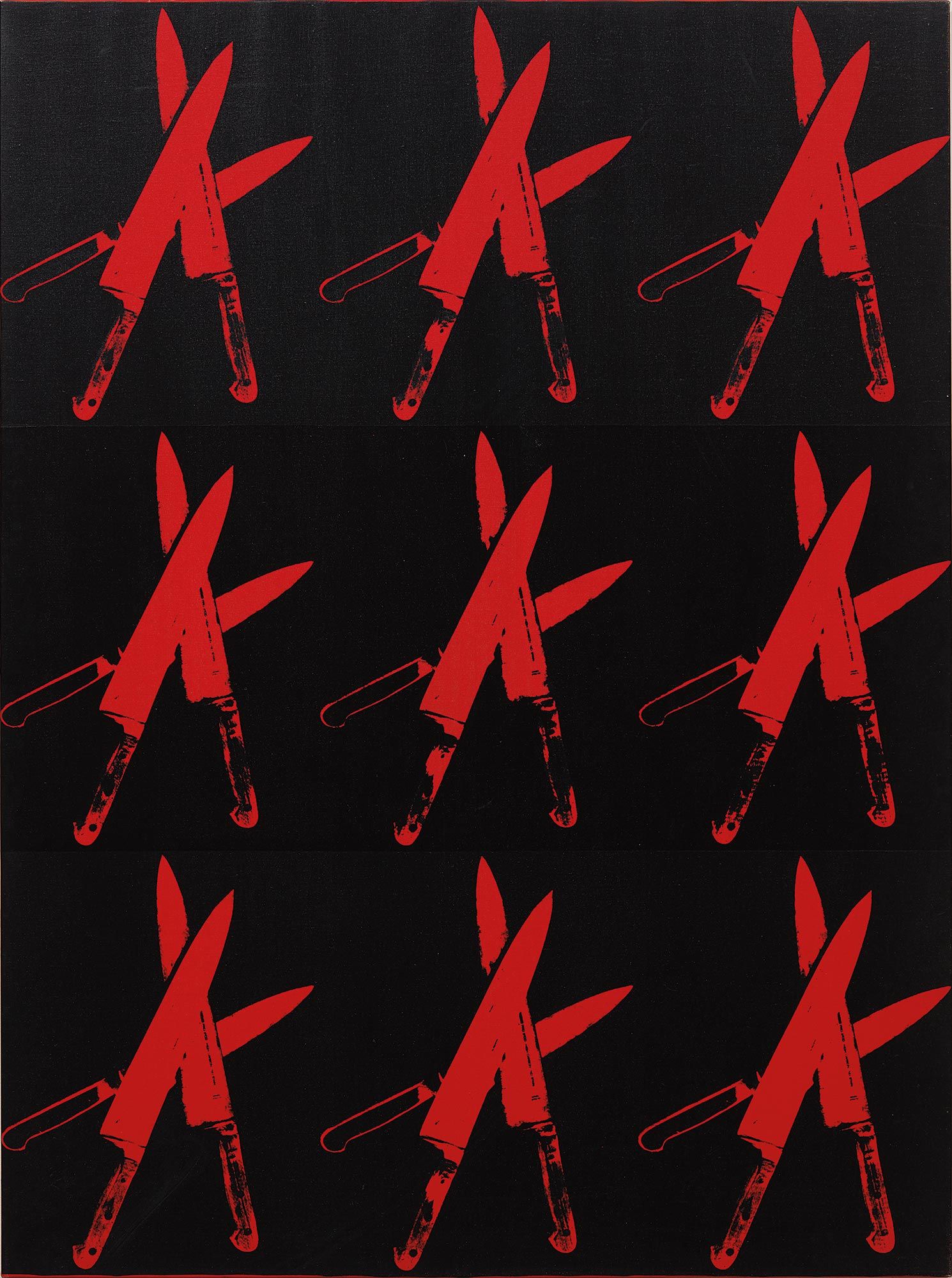 <b>ANDY WARHOL</b> <i>Knives</i>, 1982