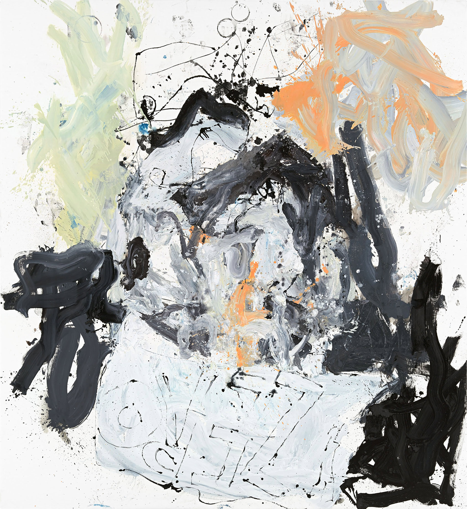 <p><strong>GEORG BASELITZ</strong>&nbsp;<em>Raum licht wiln echt mehr (Rial blef well),</em>&nbsp;2013</p>
