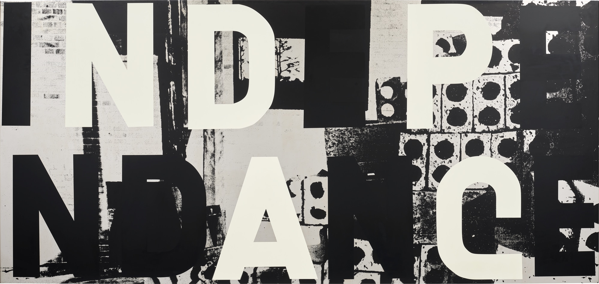 <p><strong>ADAM PENDLETON</strong> <em>Independence (Bricks)</em>, 2013</p>