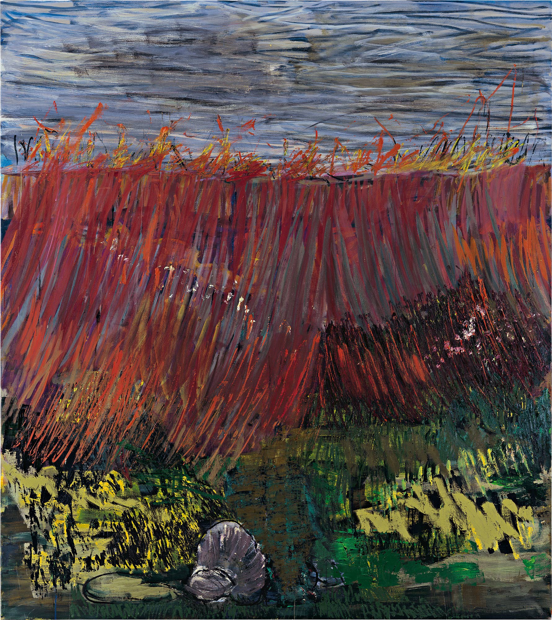 <p><strong> PER KIRKEBY </strong><em>Herbst (Autumn)</em>, 2006</p>