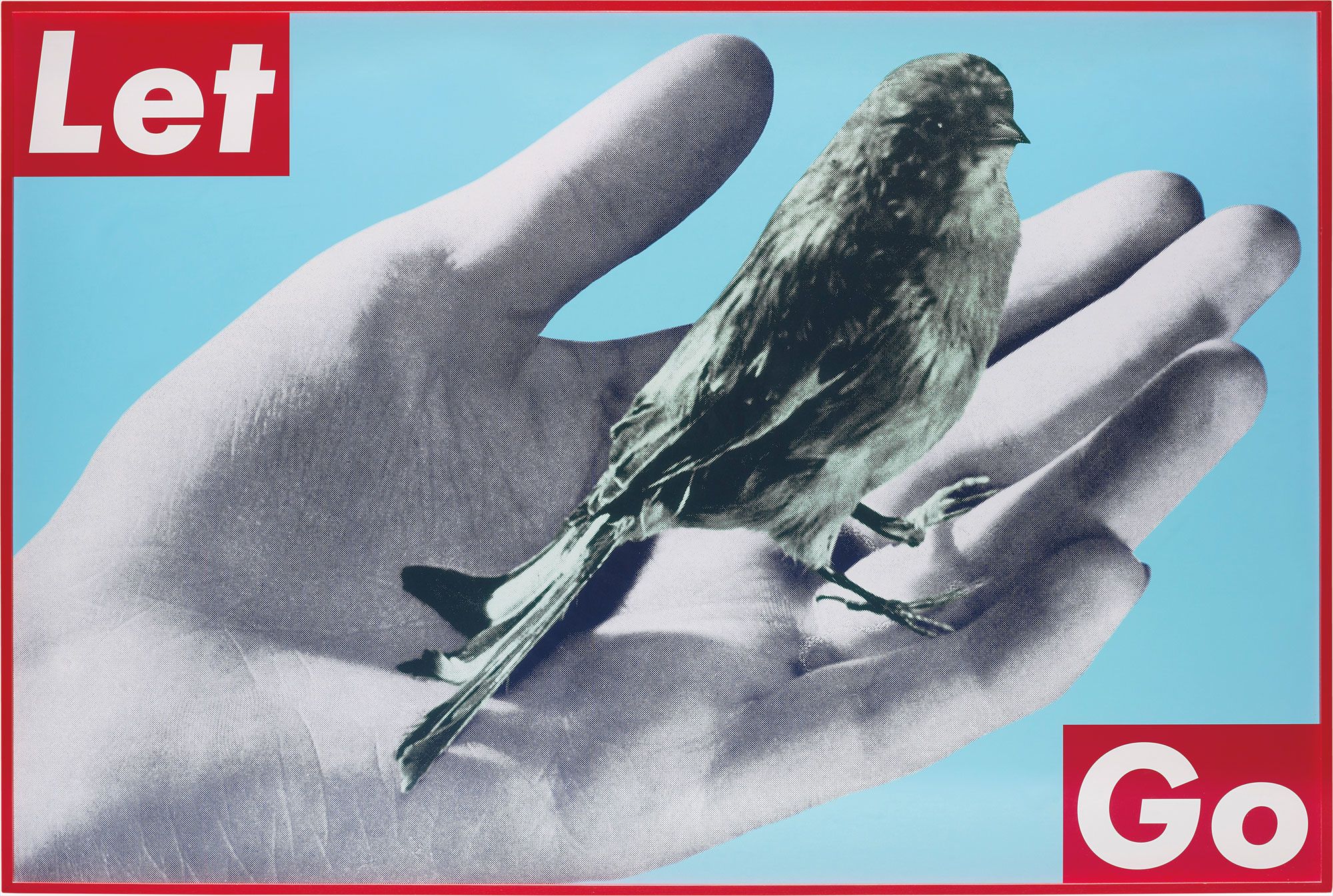 <b>BARBARA KRUGER</b> <i>Untitled (Let Go)</i>, 2003