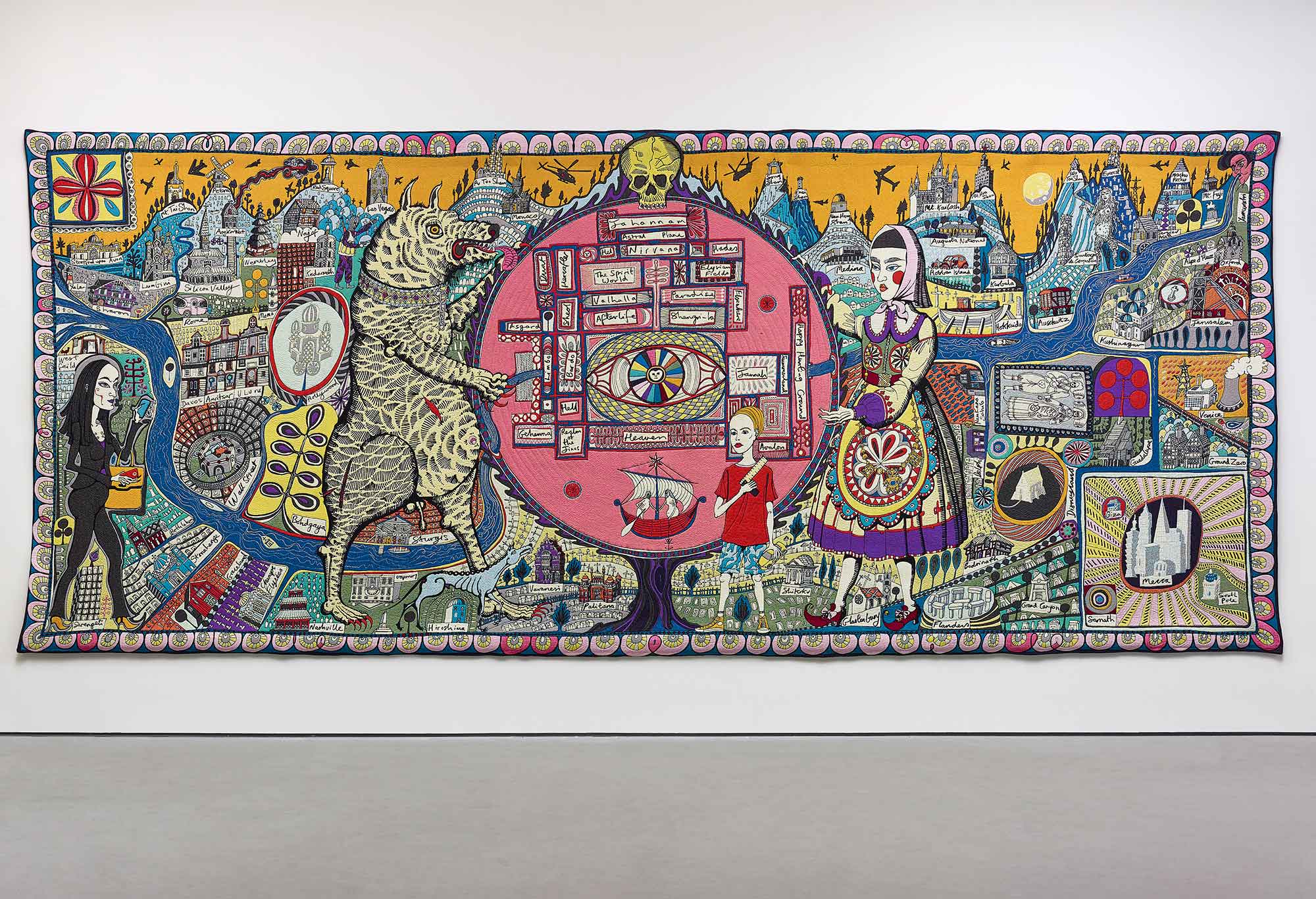 <b>GRAYSON PERRY </b><i>Map of Truth and Beliefs</i>, 2011
