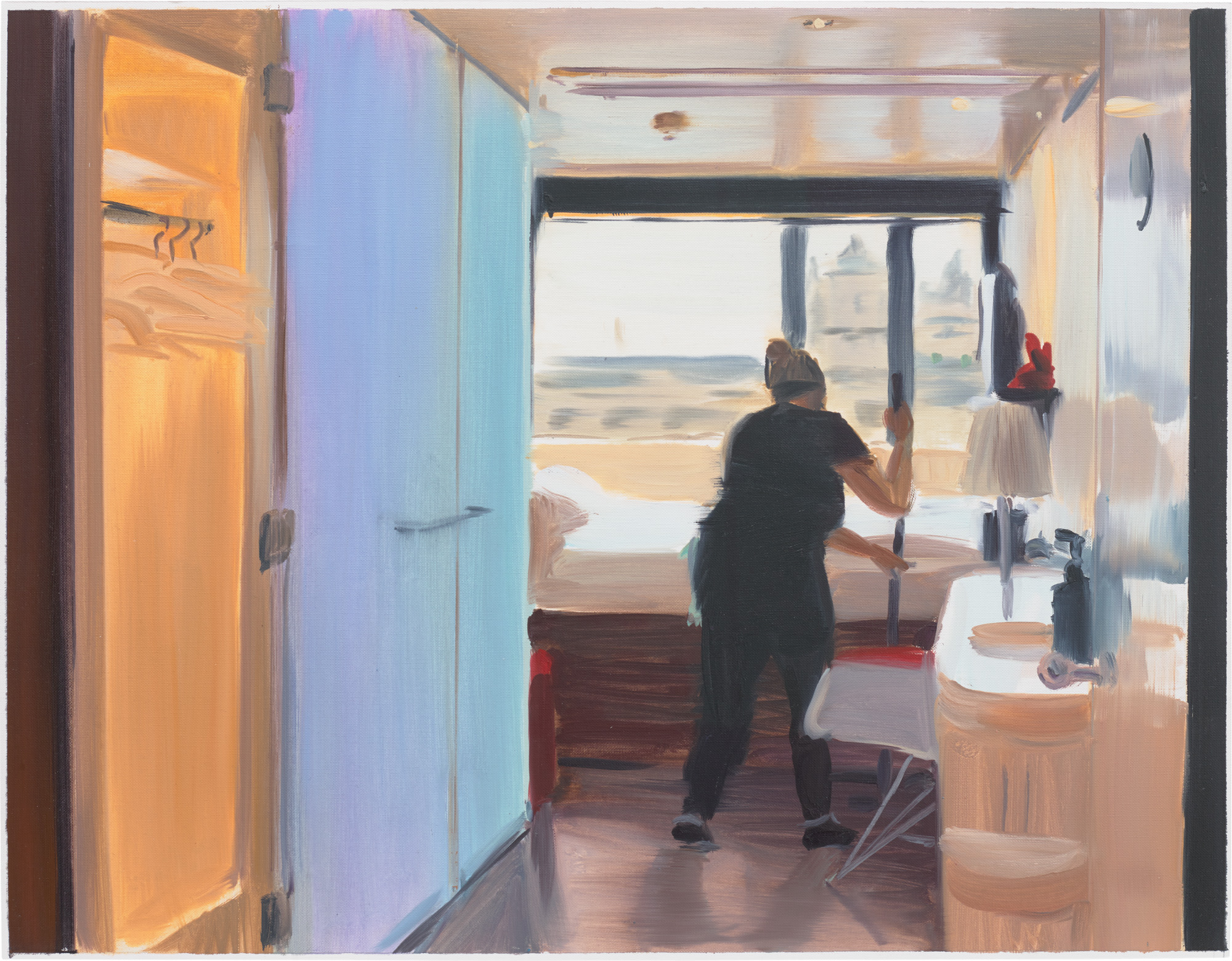 <p><strong>CAROLINE WALKER </strong><em>Study for Floors, Room 324</em>, 2018</p>
