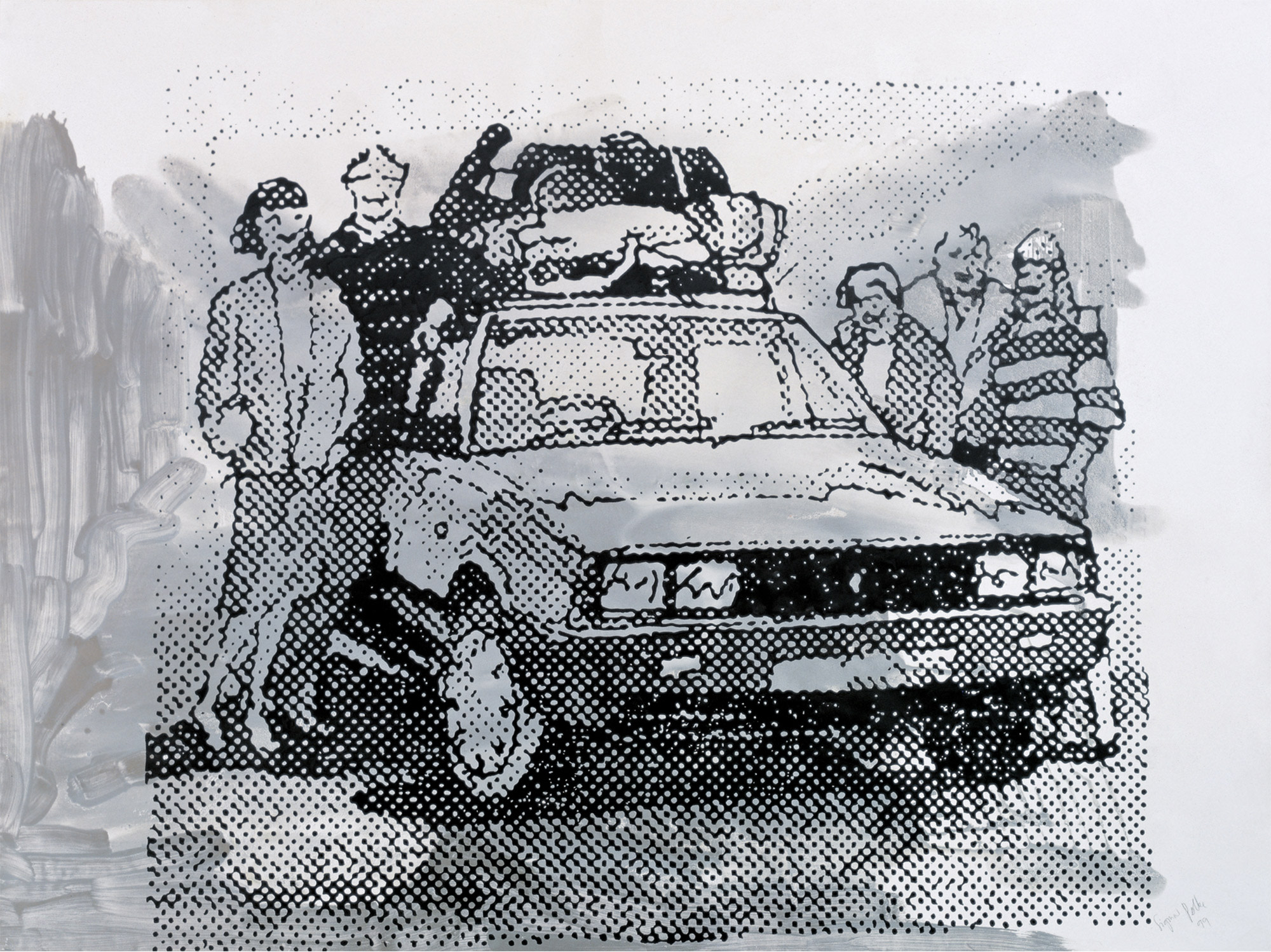 <p><strong>SIGMAR POLKE</strong> <em>Untitled,</em> 1999</p>
