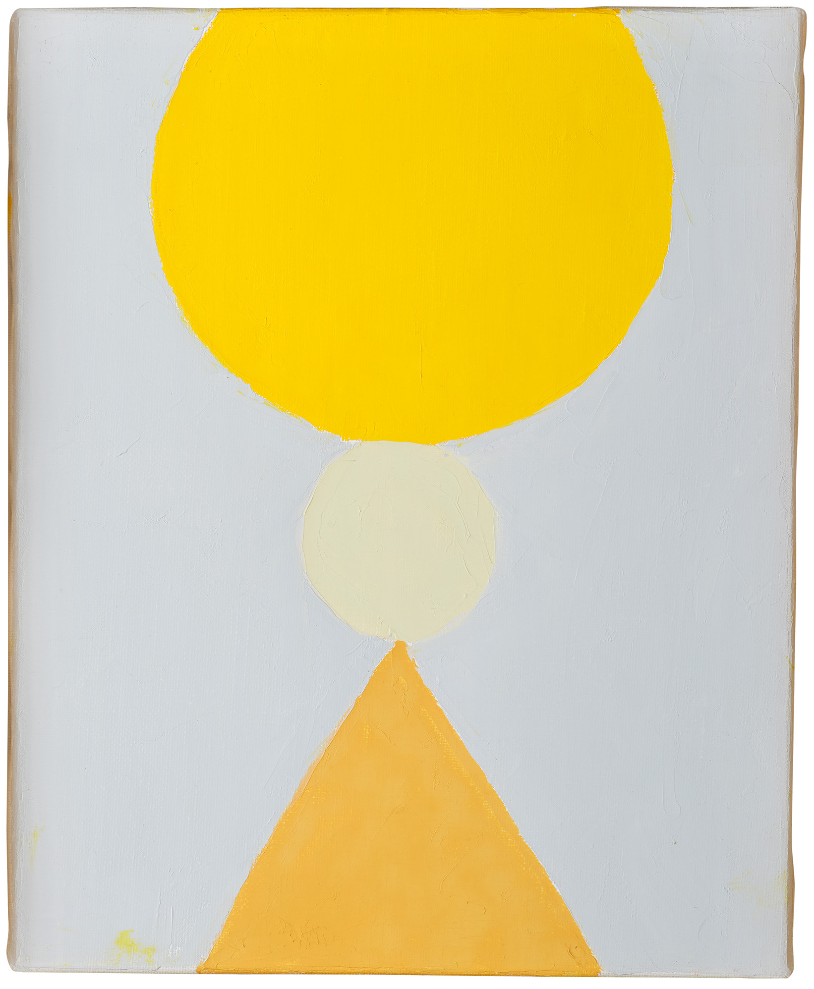 <p><strong>ETEL ADNAN</strong> <em>Le poids du monde 2,</em> 2016</p>
