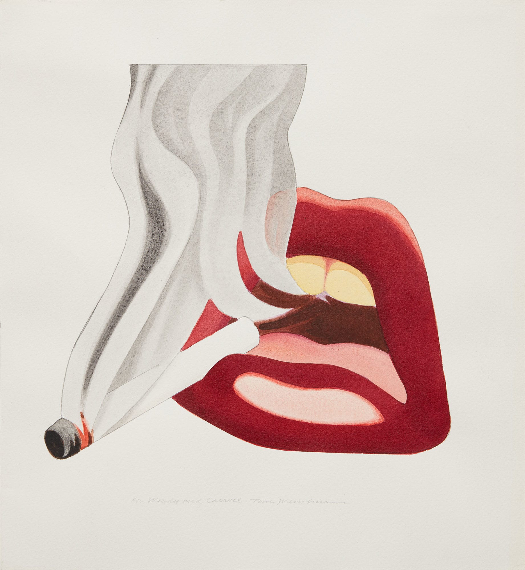 <b>TOM WESSELMANN </b><i>From Smoker #7</i>, 1976